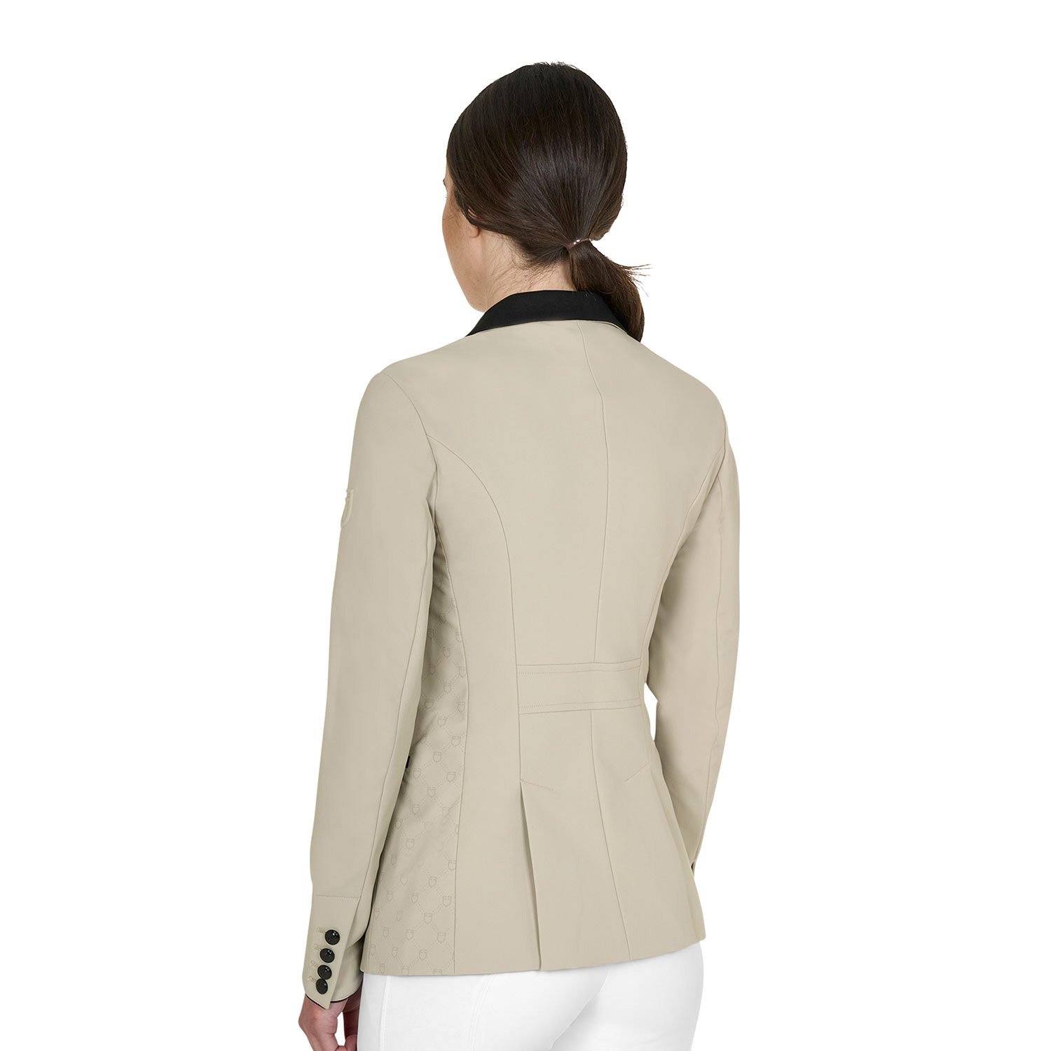 Damen-Turnierjackett mit Monogramm und drei Knöpfen