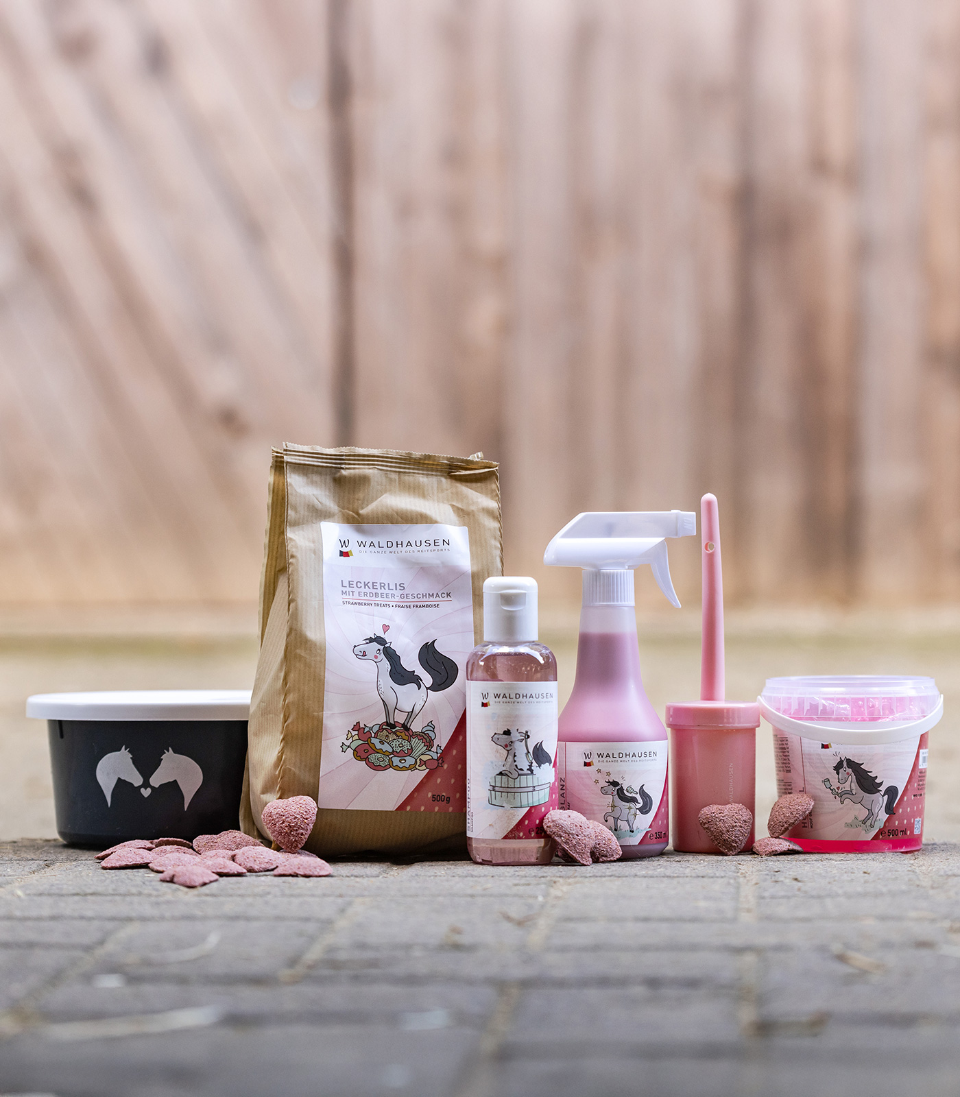 Leckerli-Herzen Erdbeere 500g