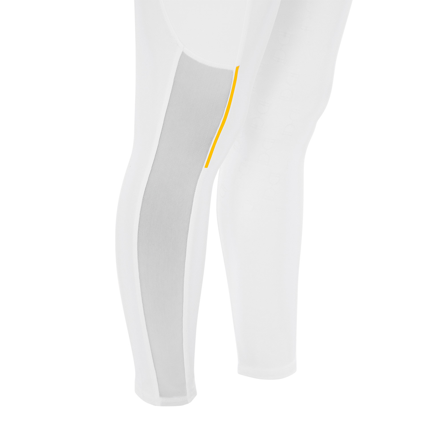 Schmale Damen-Leggings mit Micro-Mesh-Einsätzen