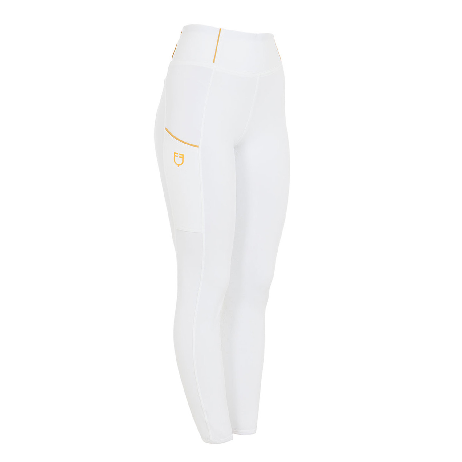 Damen-Leggings Slim Fit mit Vollbesatz