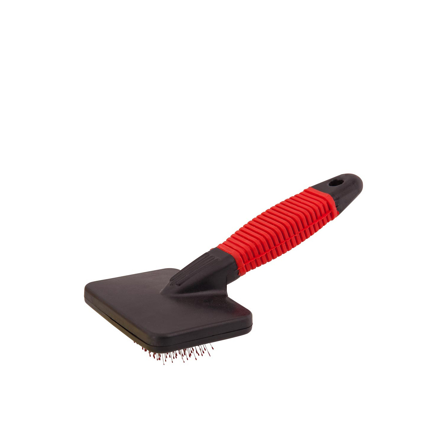 Reinigungsbürste für Klett in schwarz/rot