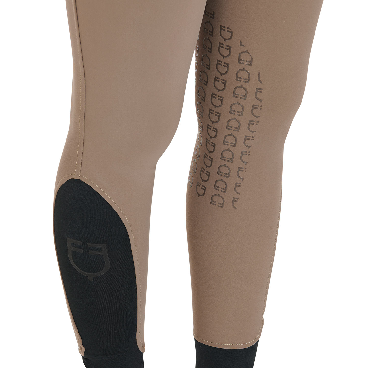 Schmale Damen-Grip-Reithose mit Logo