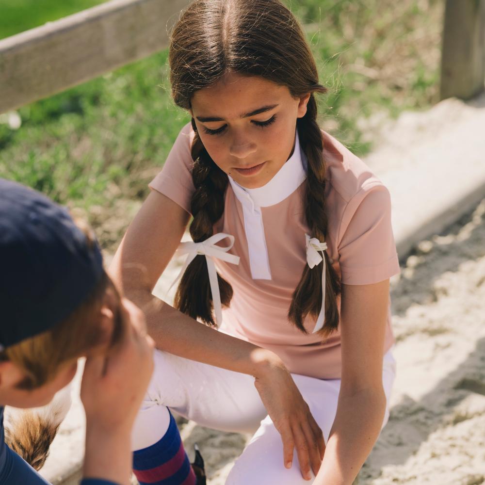 Chemise de concours fille manches courtes Tokyo
