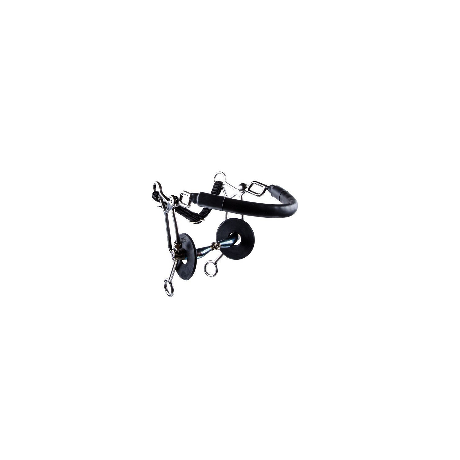 Sweet Iron Hackamore Kombi long-gebrochen-16 in blau
