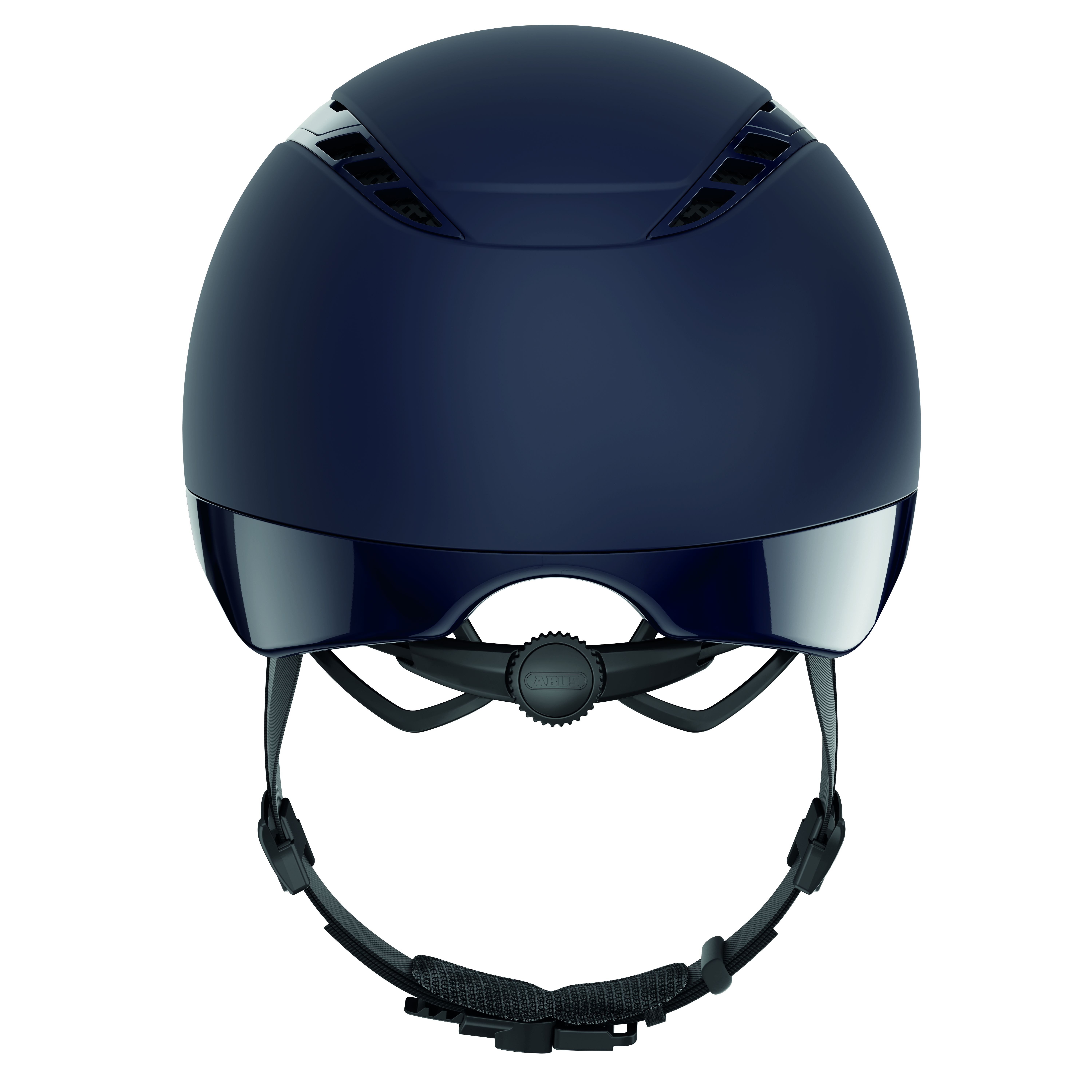 Riding helmet AirDuo in midnight blue children