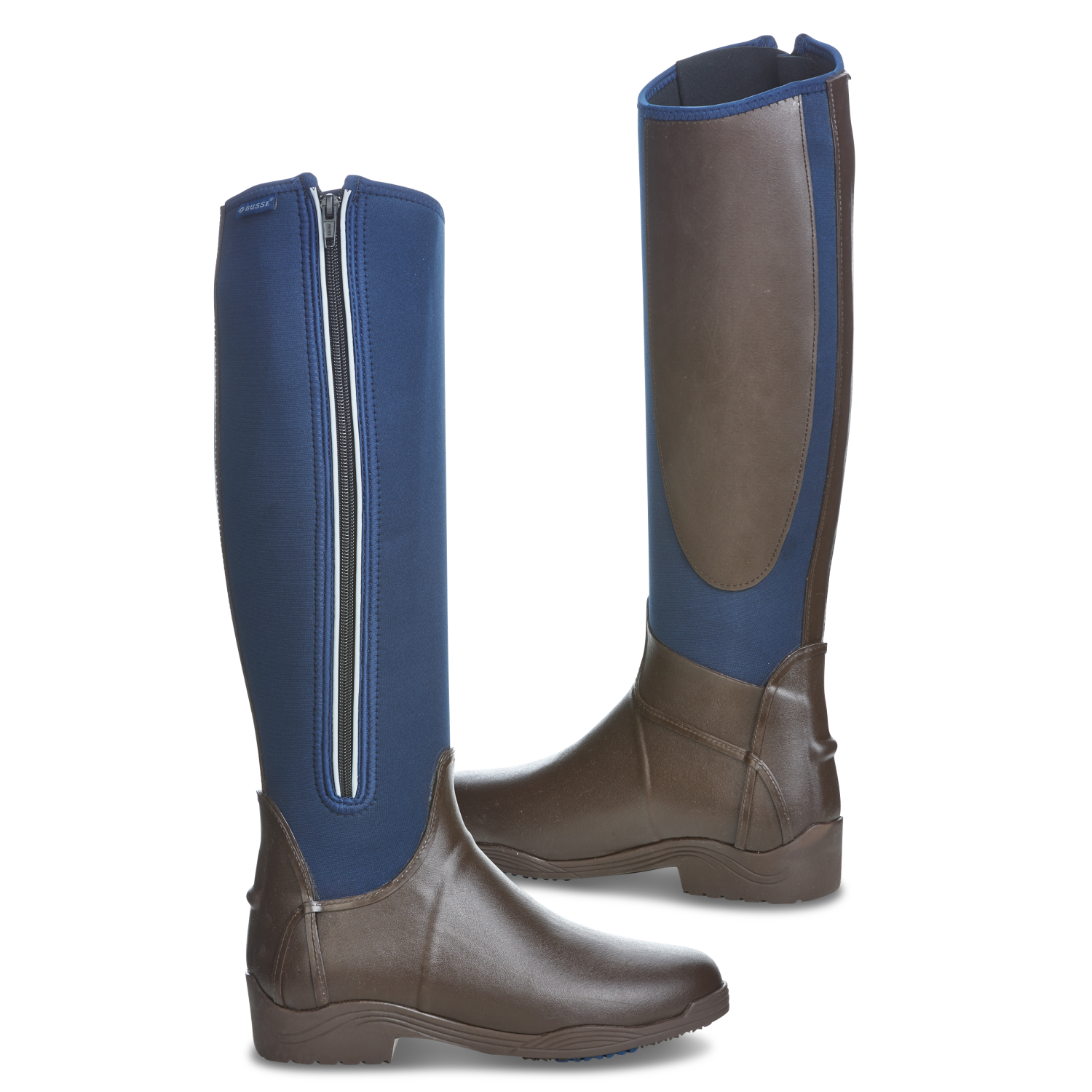 Reit-Mud Boots Calgary in braun/navy