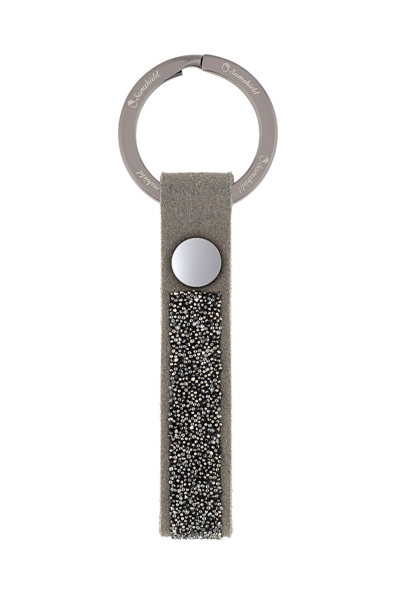 Schlüsselanhänger Crystal Fabric Grey