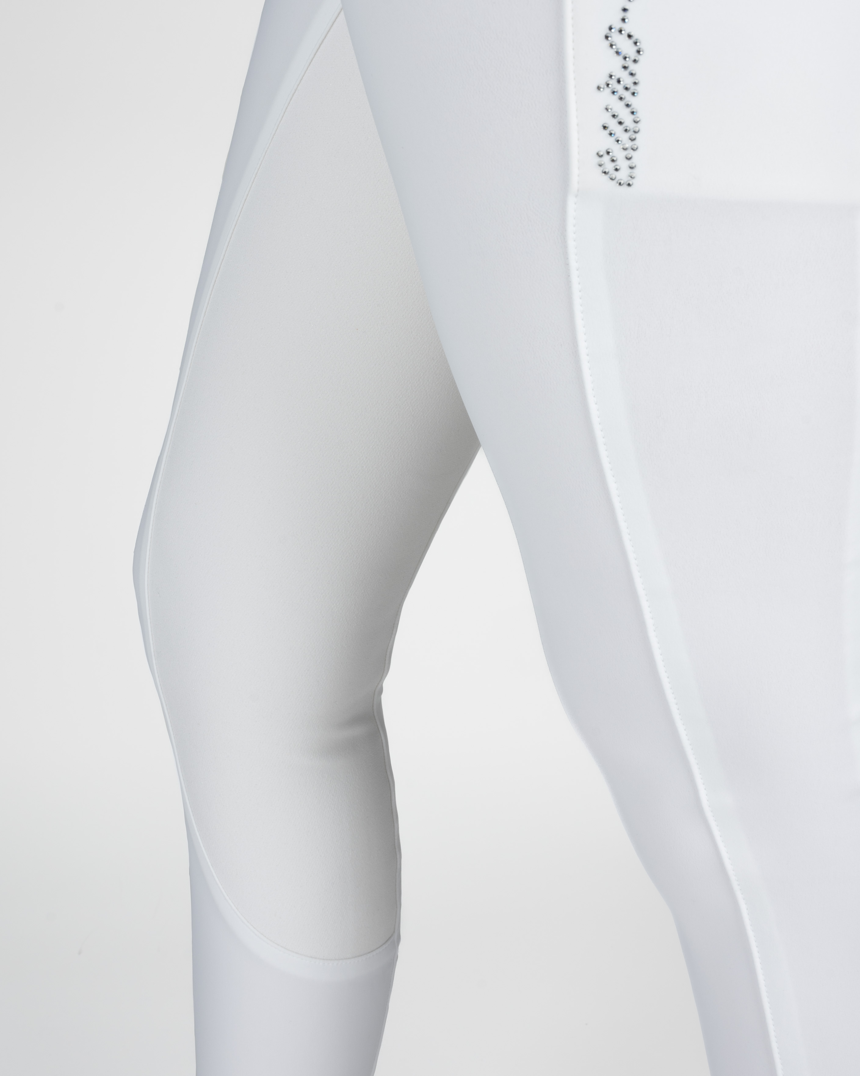 Ladies riding breeches Arielle full seat in white