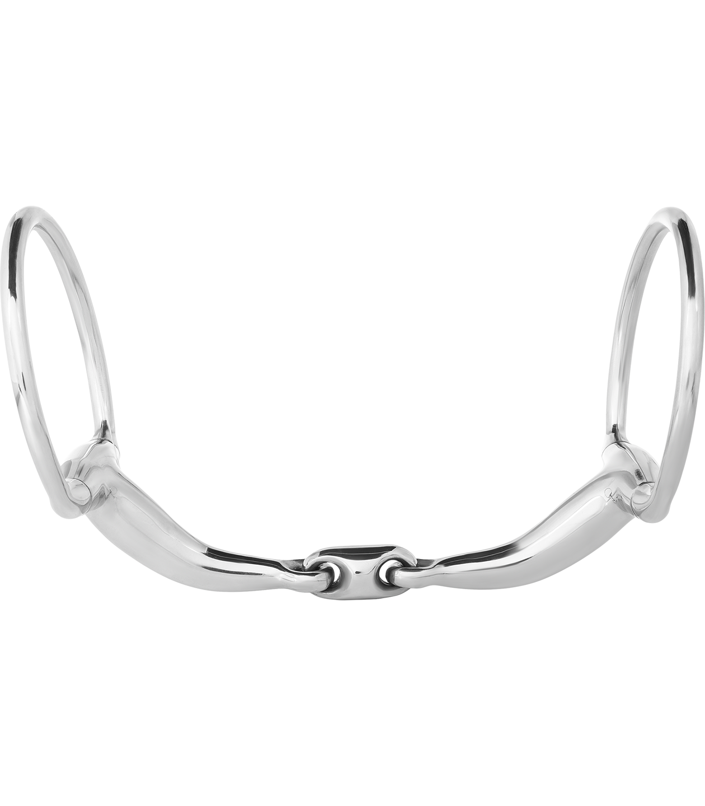 Mors à olives ergonomique, brisure double