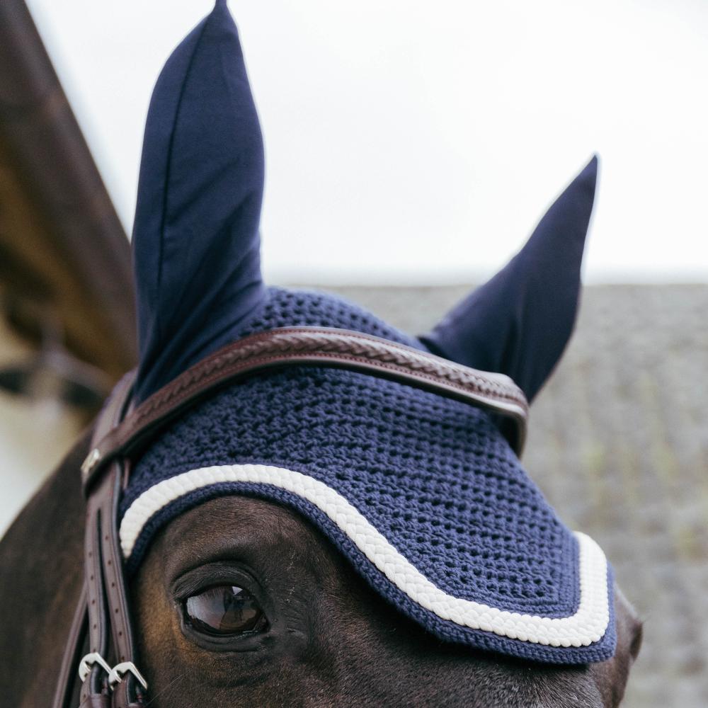 Fly hood Wellington with braided cord