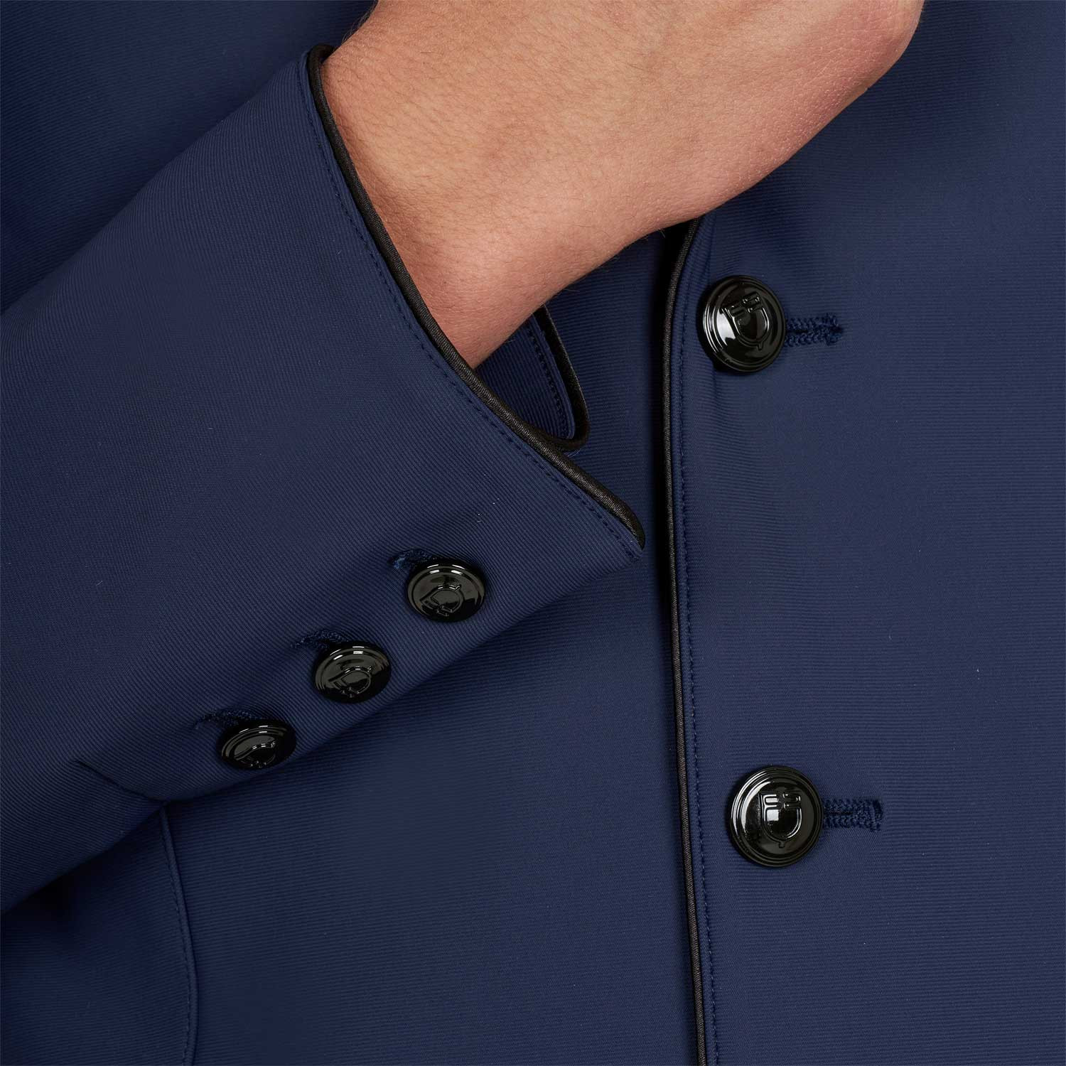 Herren-Turnierjacke mit drei Knöpfen