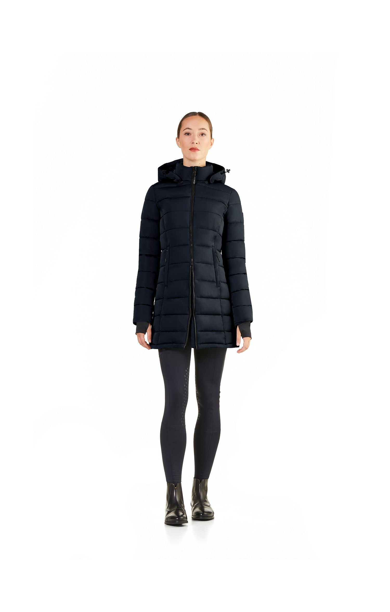 Parka Era lange Steppjacke mit abnehmbarer Kapuze