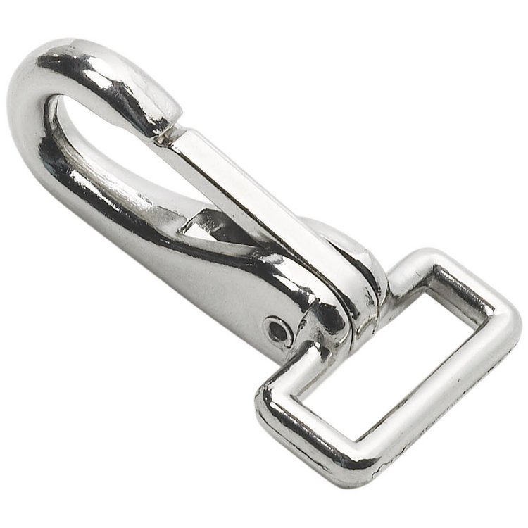 Karabinerhaken Trense in Silber