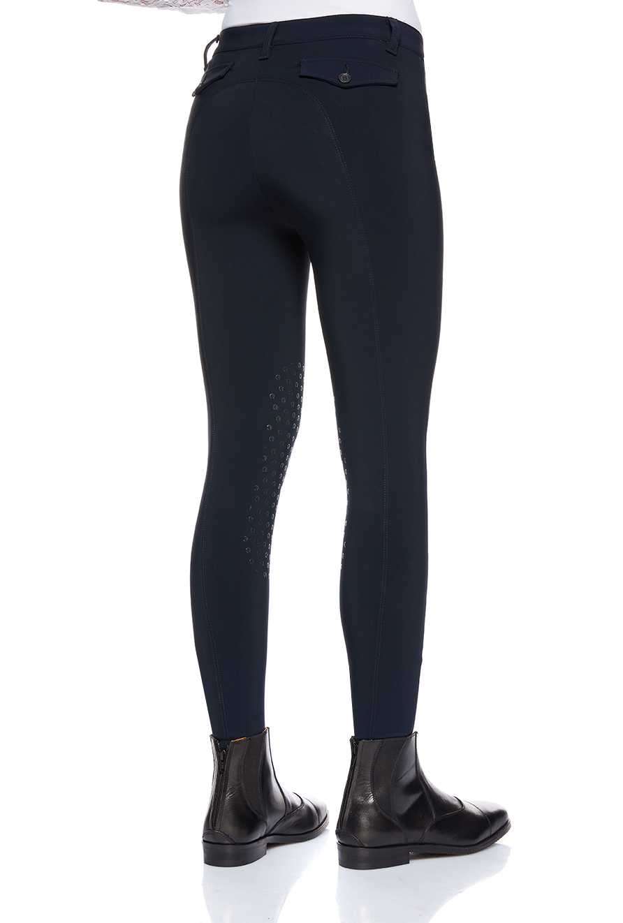 Reithose Damen Jumping PT mit Kniegrip in navy