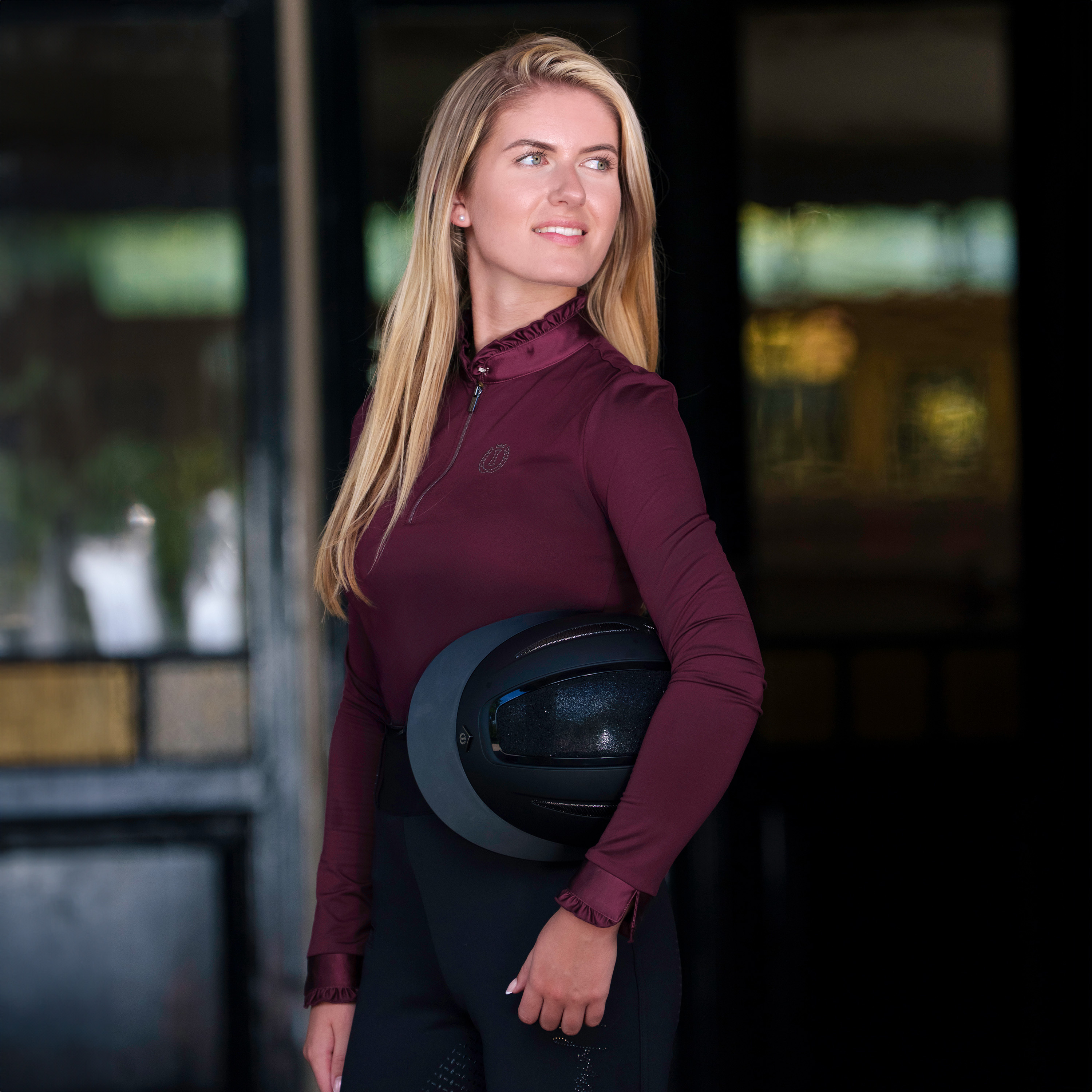 Top Anna lange Ärmel