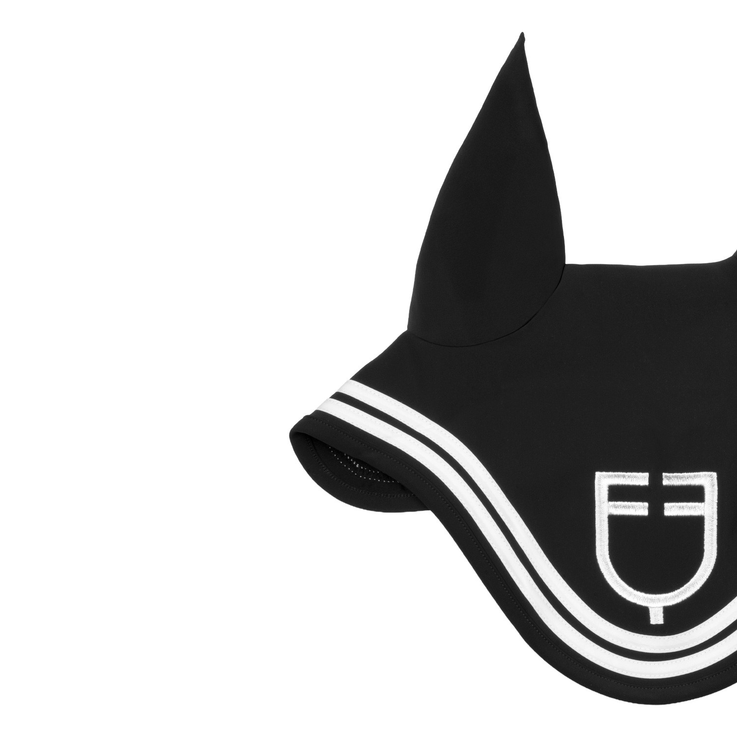 Fliegenhaube Double Stripes aus Funktionsgewebe