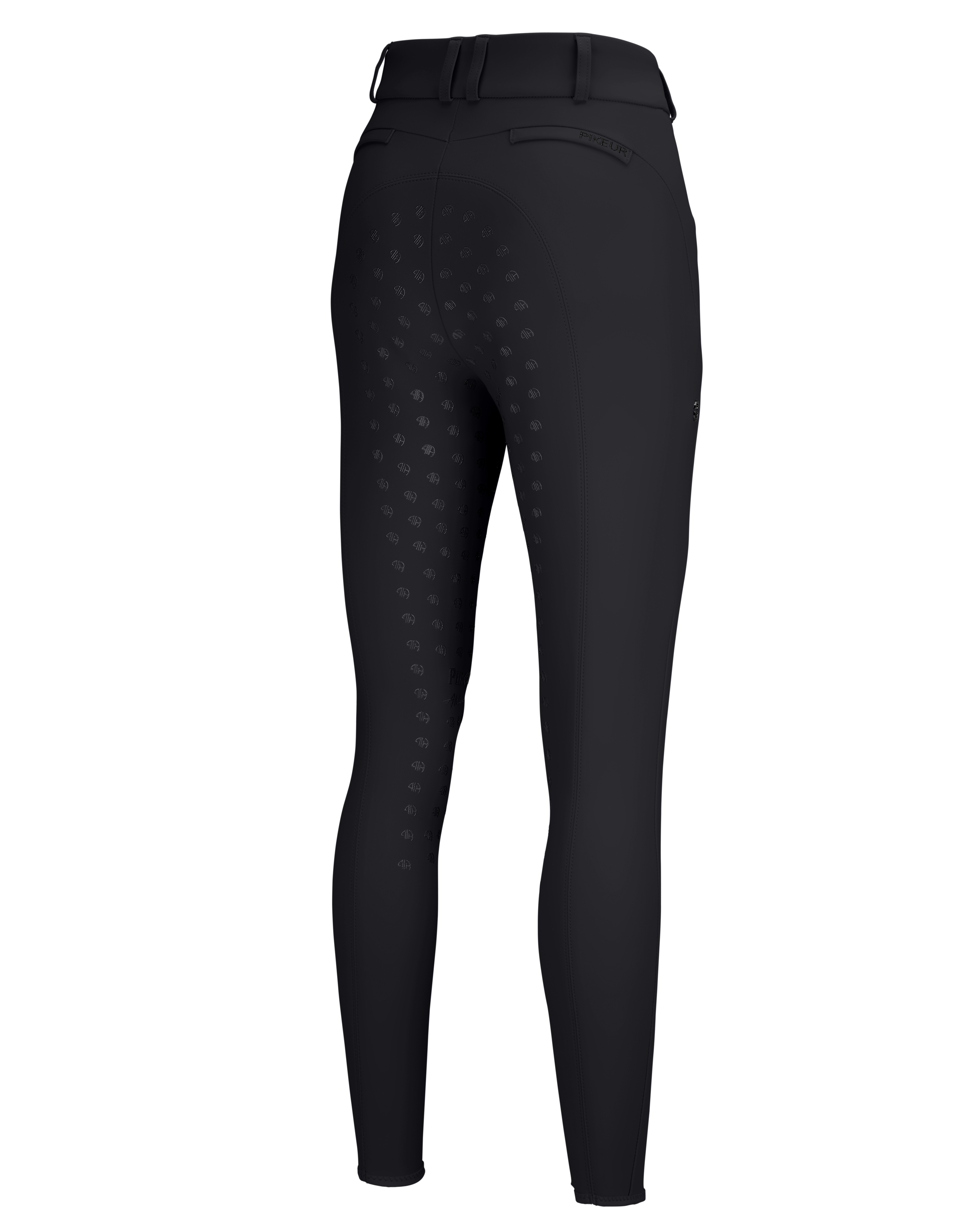 Riding breeches ladies athleisure mid-waist with full grip