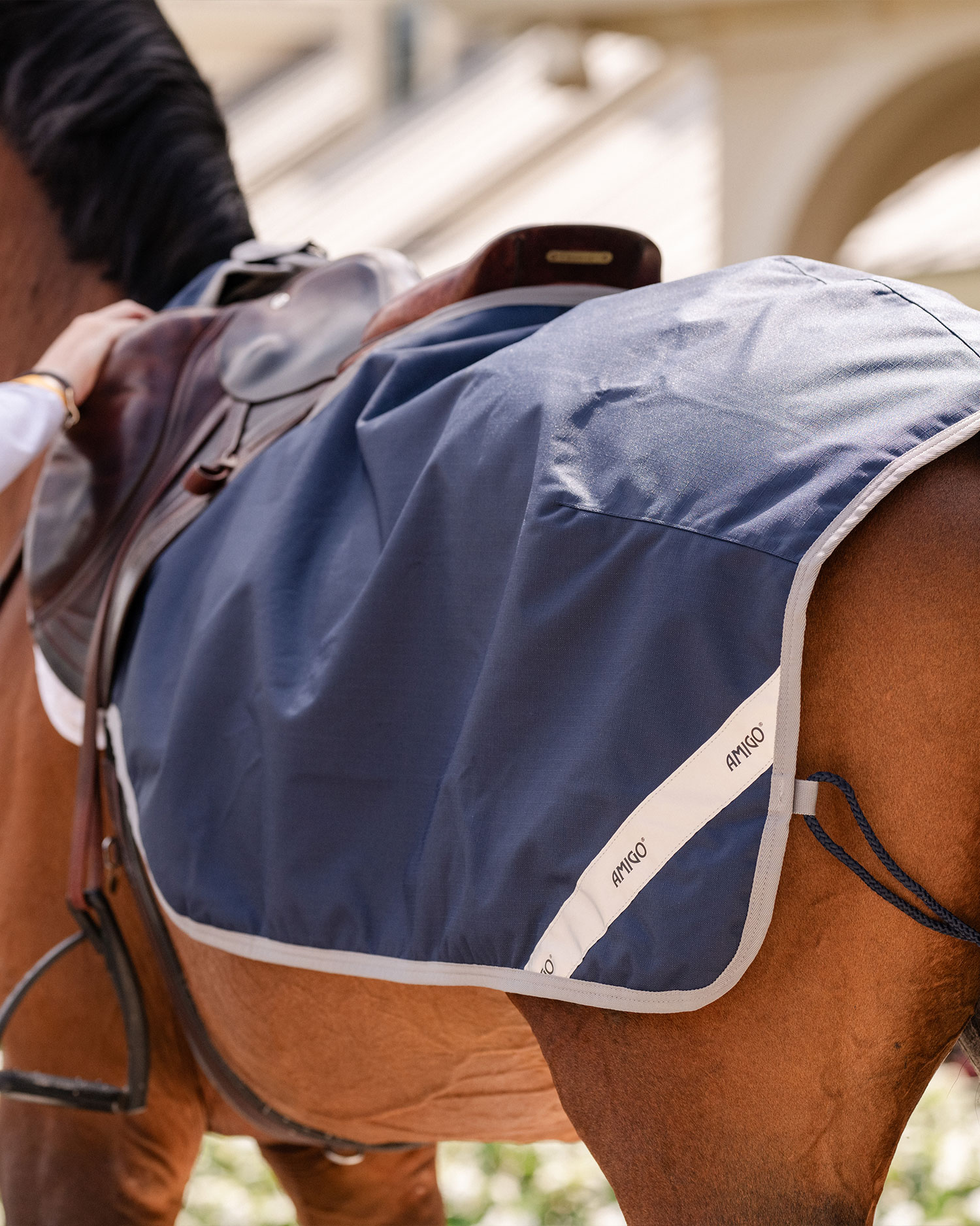 Nierendecke Amigo Ripstop in navy titanium