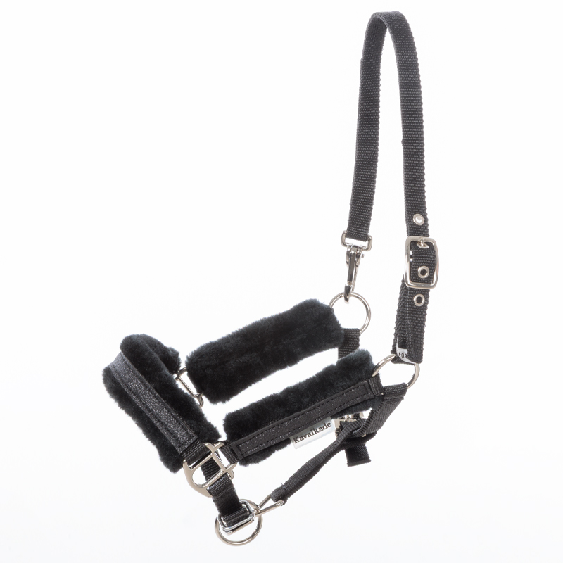Licol paillettes "Foal Star"-fausse fourrure