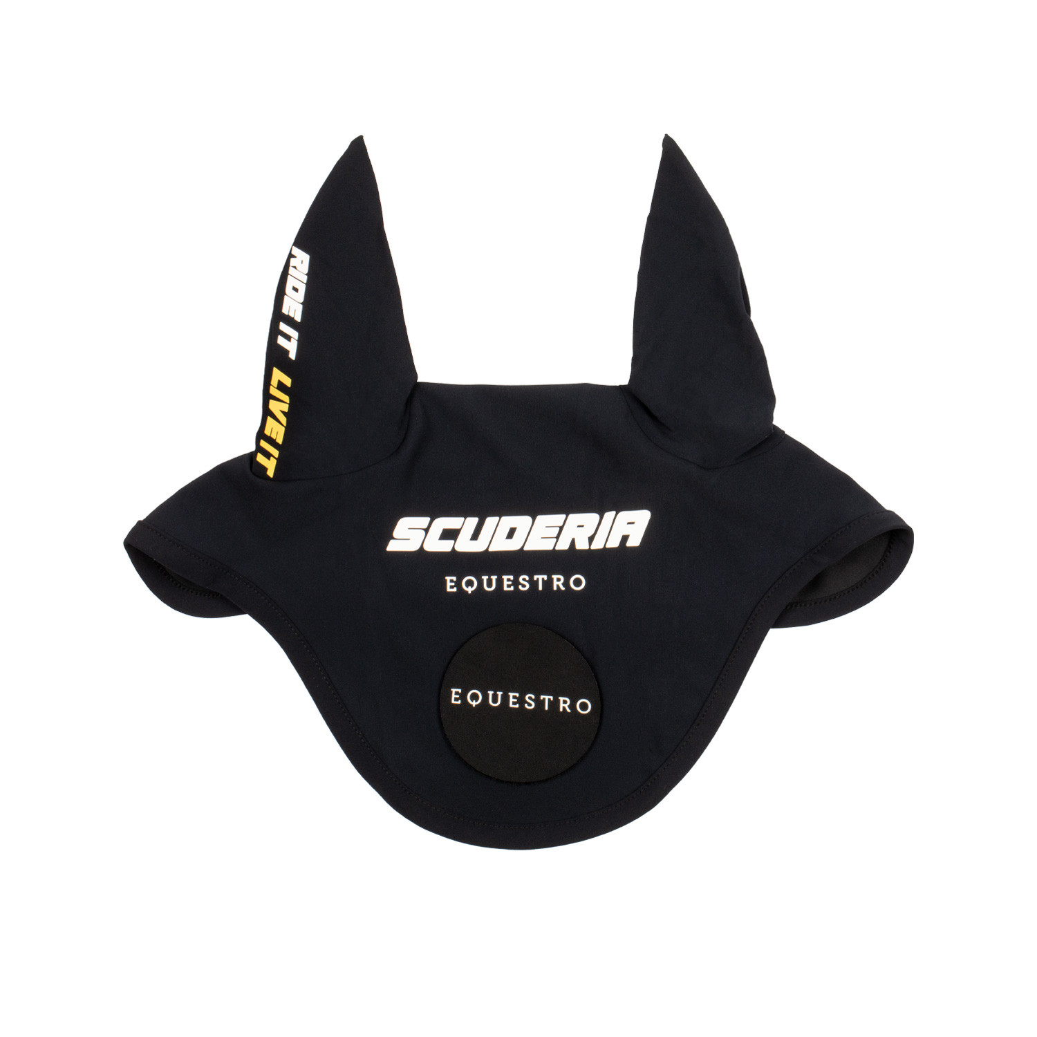 Fliegenhaube Scuderia aus technischem Gewebe mit Patch