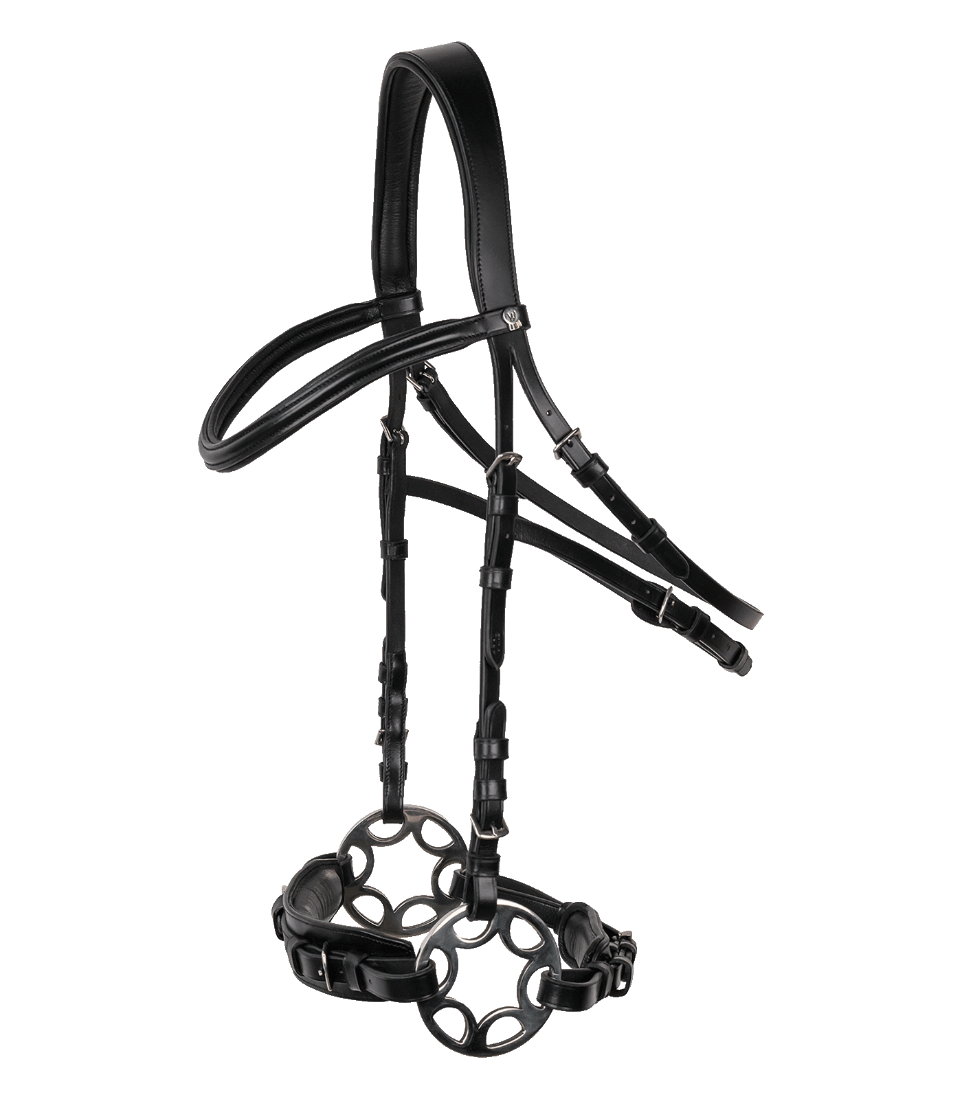 Bridon X-Line sans mors sensible, noir