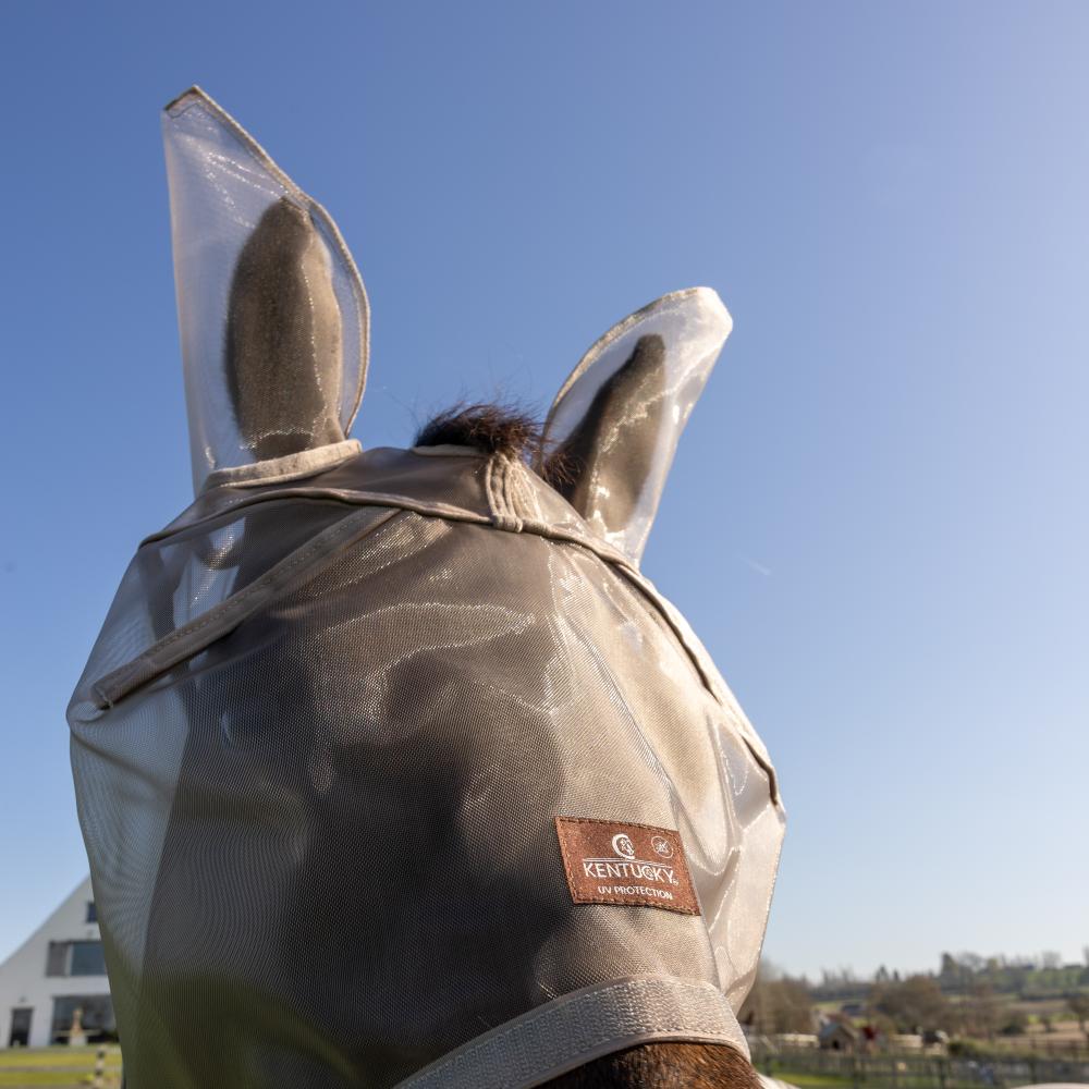 Classic fly mask with ears and nose