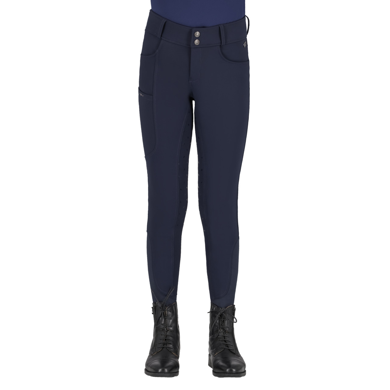 Reithose Lymee softshell Junior Vollbesatz