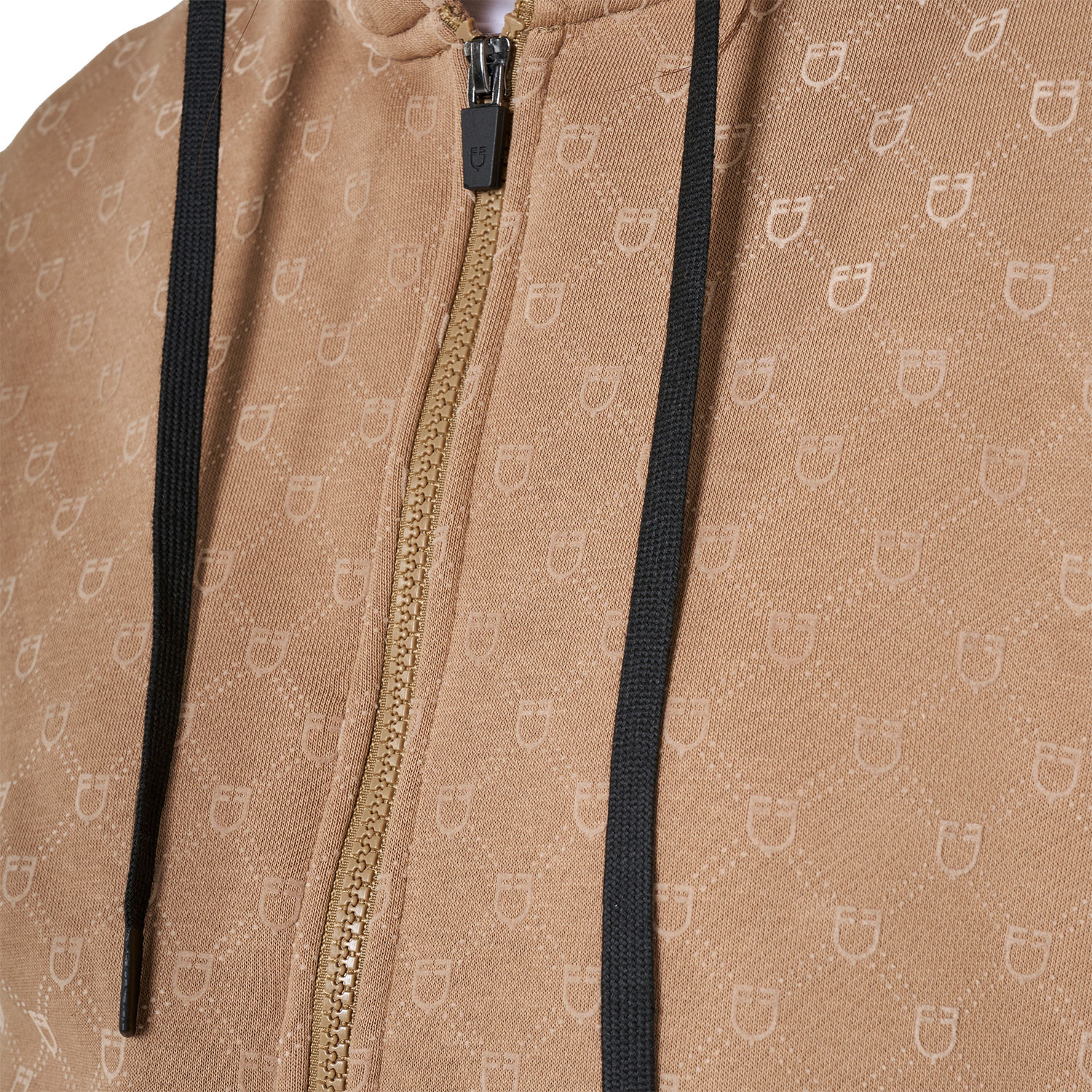 Kapuzensweatshirt für Damen mit Monogramm