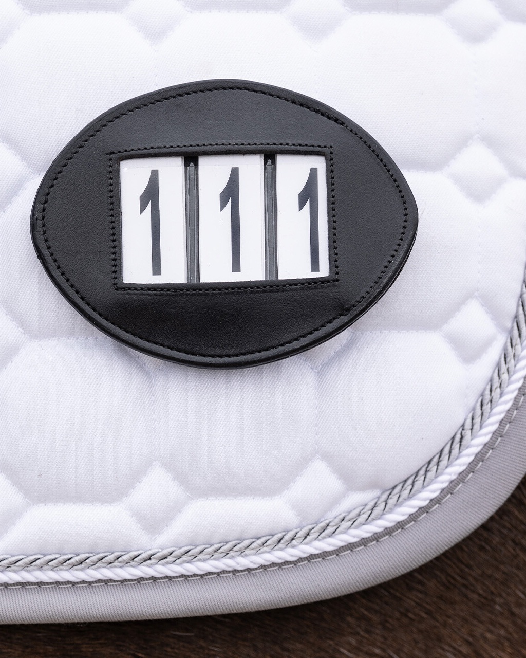 Startnummernhalter Modeste Oval (2er-Pack)