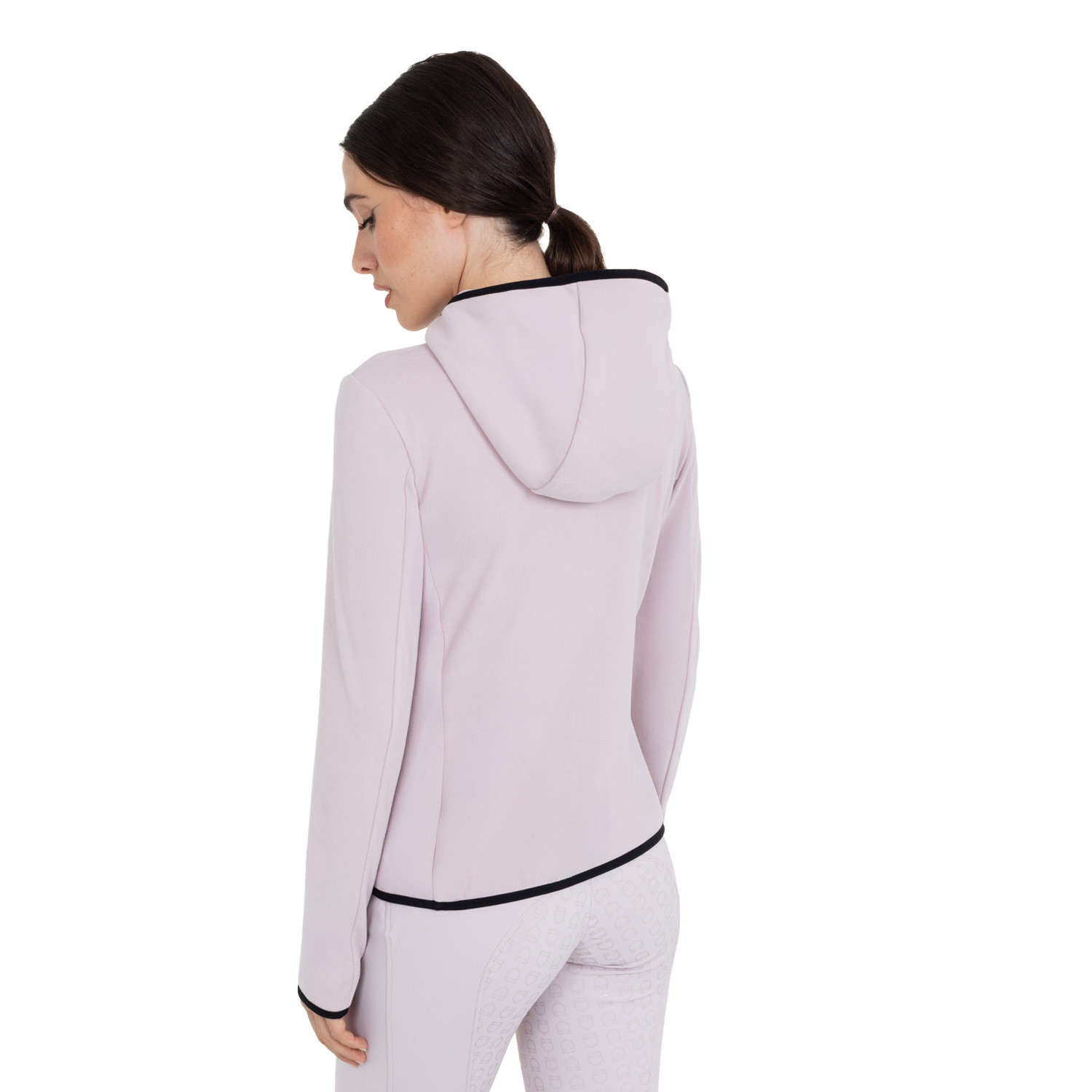 Damen-Fleece-Sweatshirt mit Reißverschluss