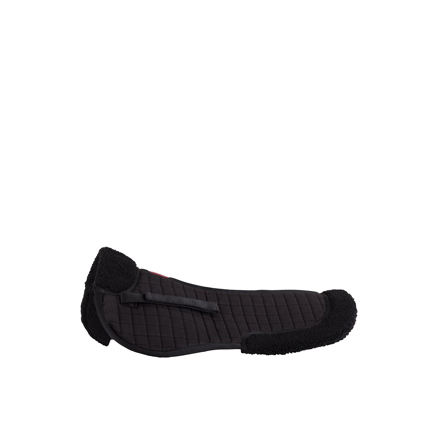 Sattelunterlage in schwarz/schwarz