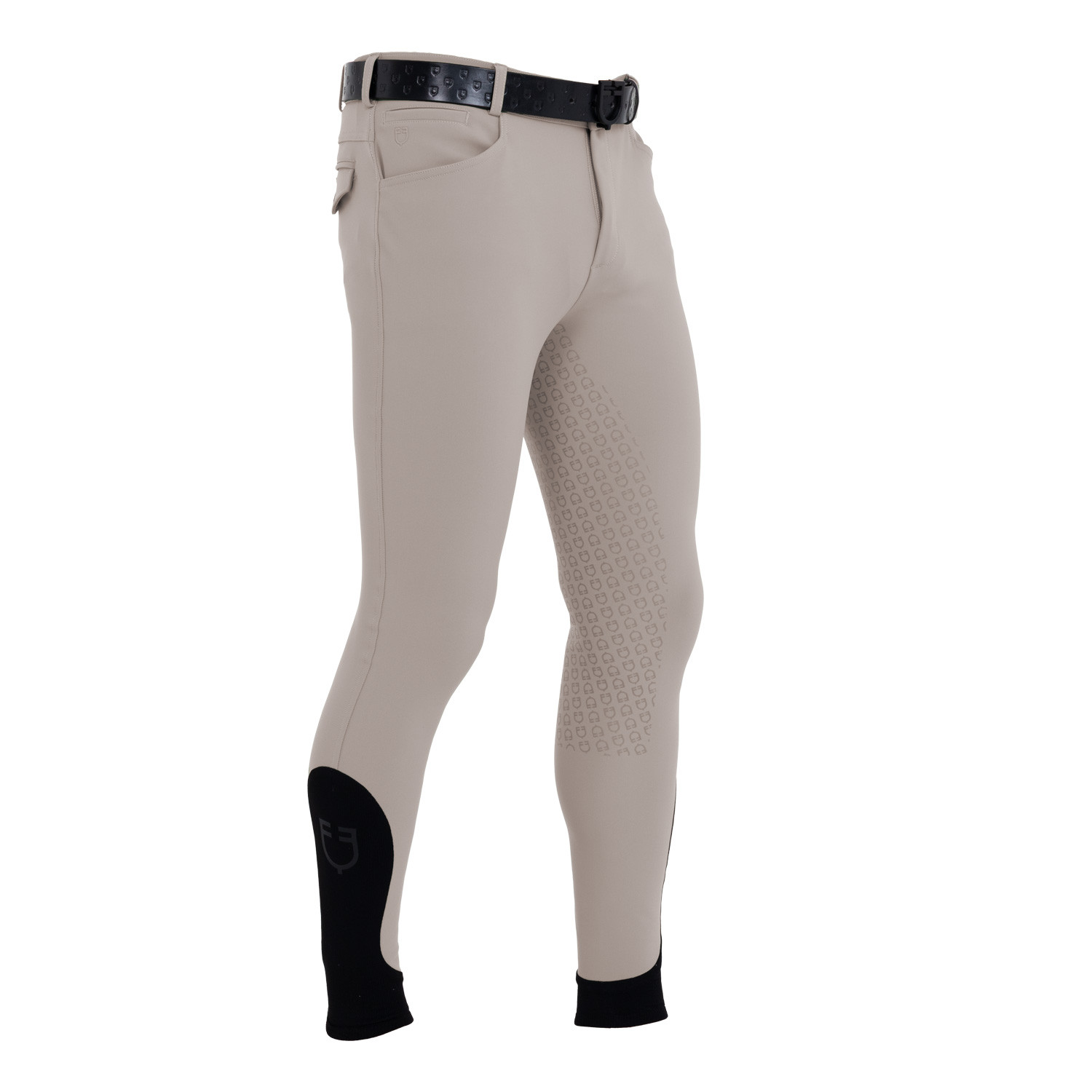 Herren-Reithose Slim Fit mit Vollbesatz