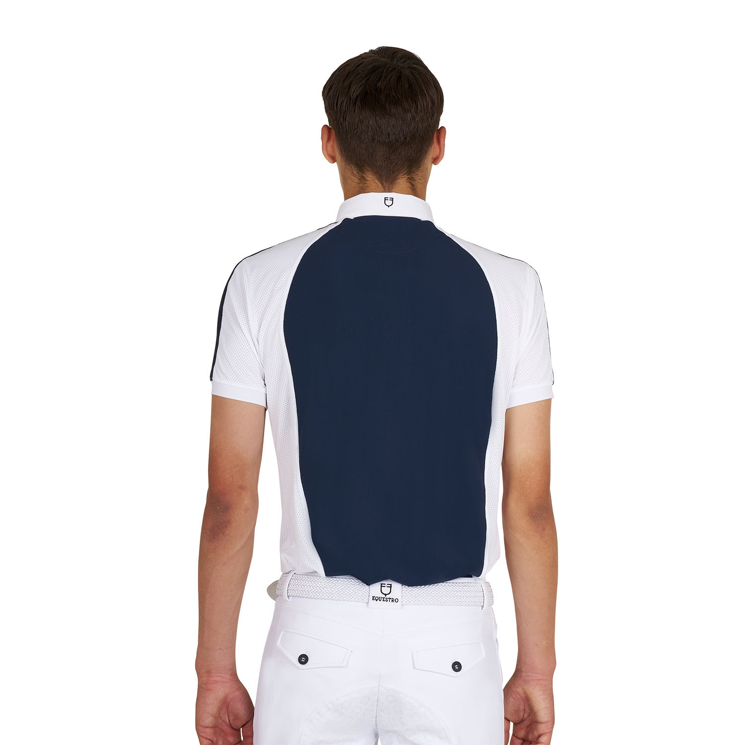 Schmal geschnittenes Turnier-Poloshirt für Herren mit vier Knöpfen