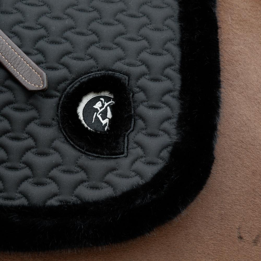 Tapis de selle Plaited Fake Fur
