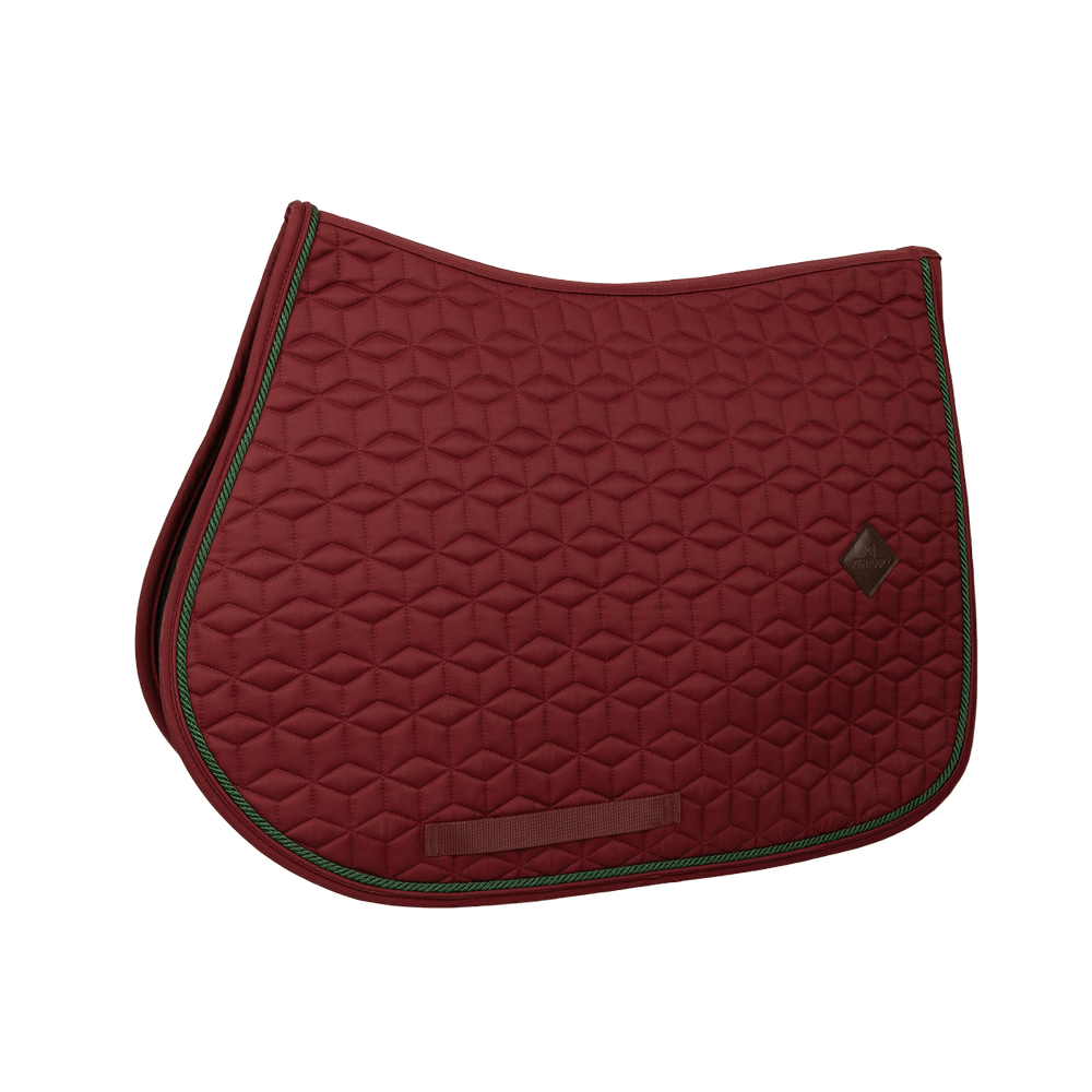 Schabracke Classic Bordeaux Show Jumping Custom eine Kordel