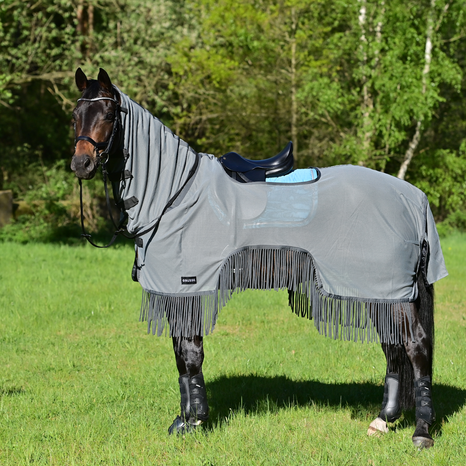 Riding rug Moskito Fringes III