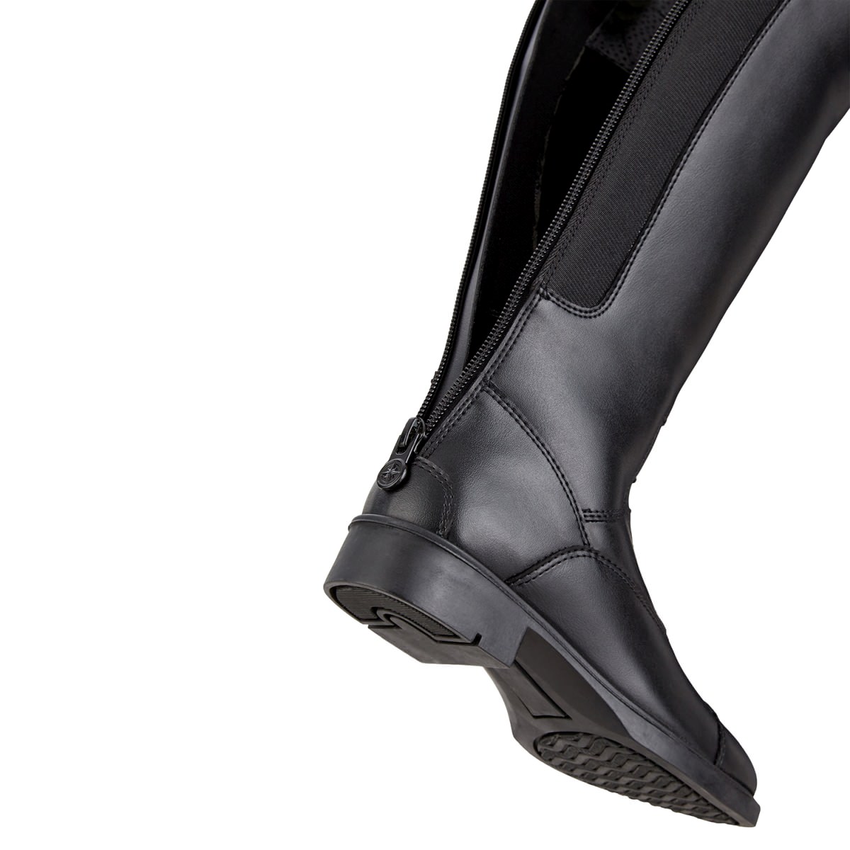 Kids Fun Tall riding boots in black