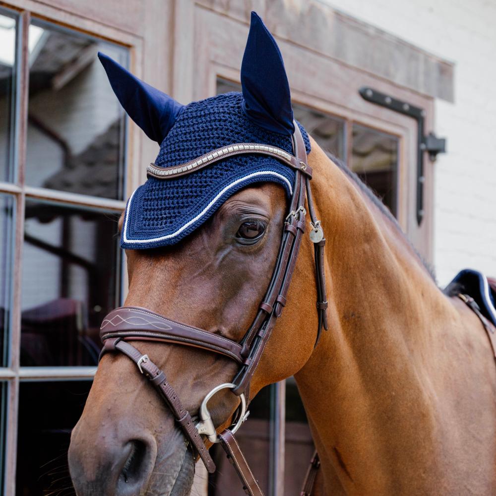 Ear bonnet Wellington Diamond Rope