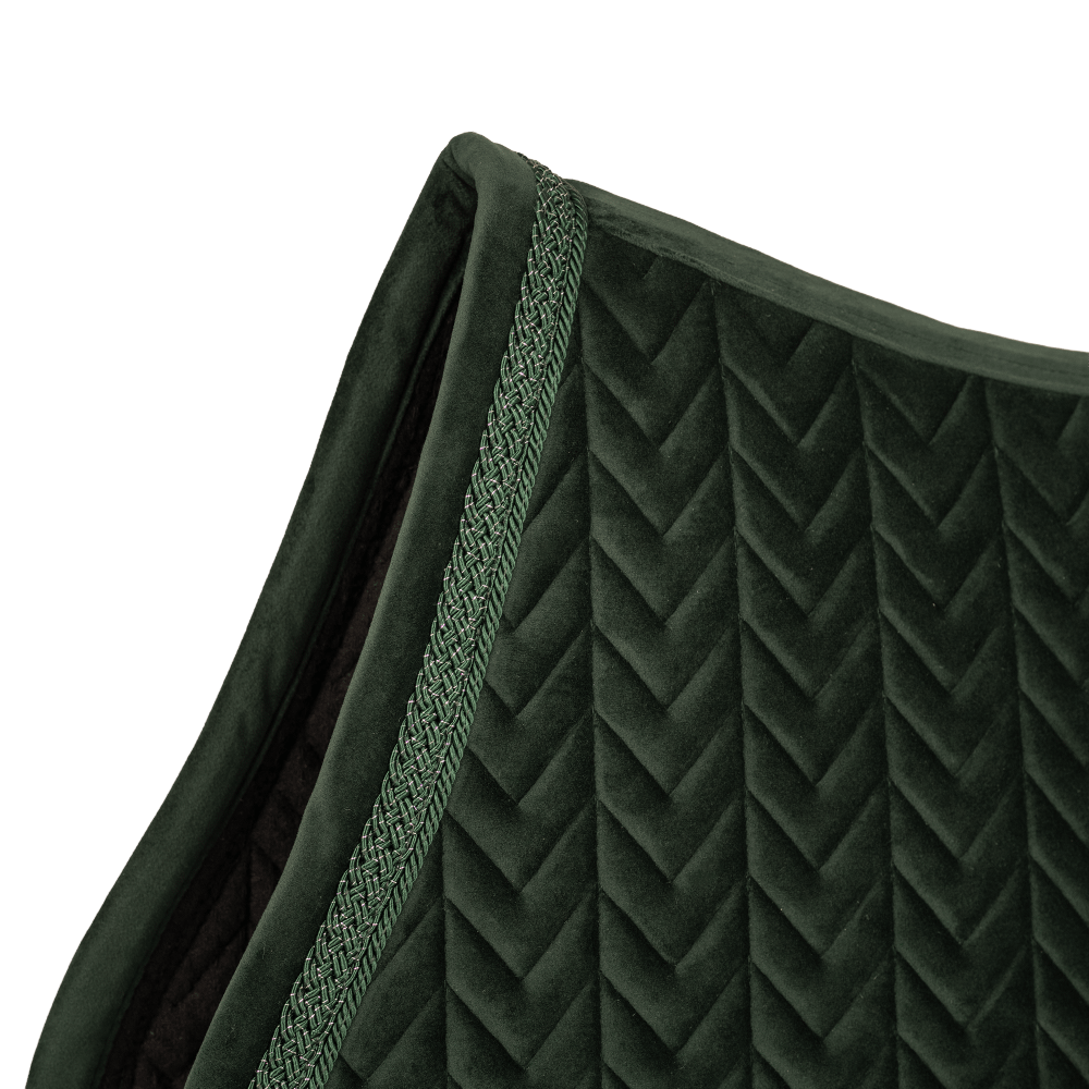 Schabracke Velvet Fishbone Geflochtene Glitzerkordel
