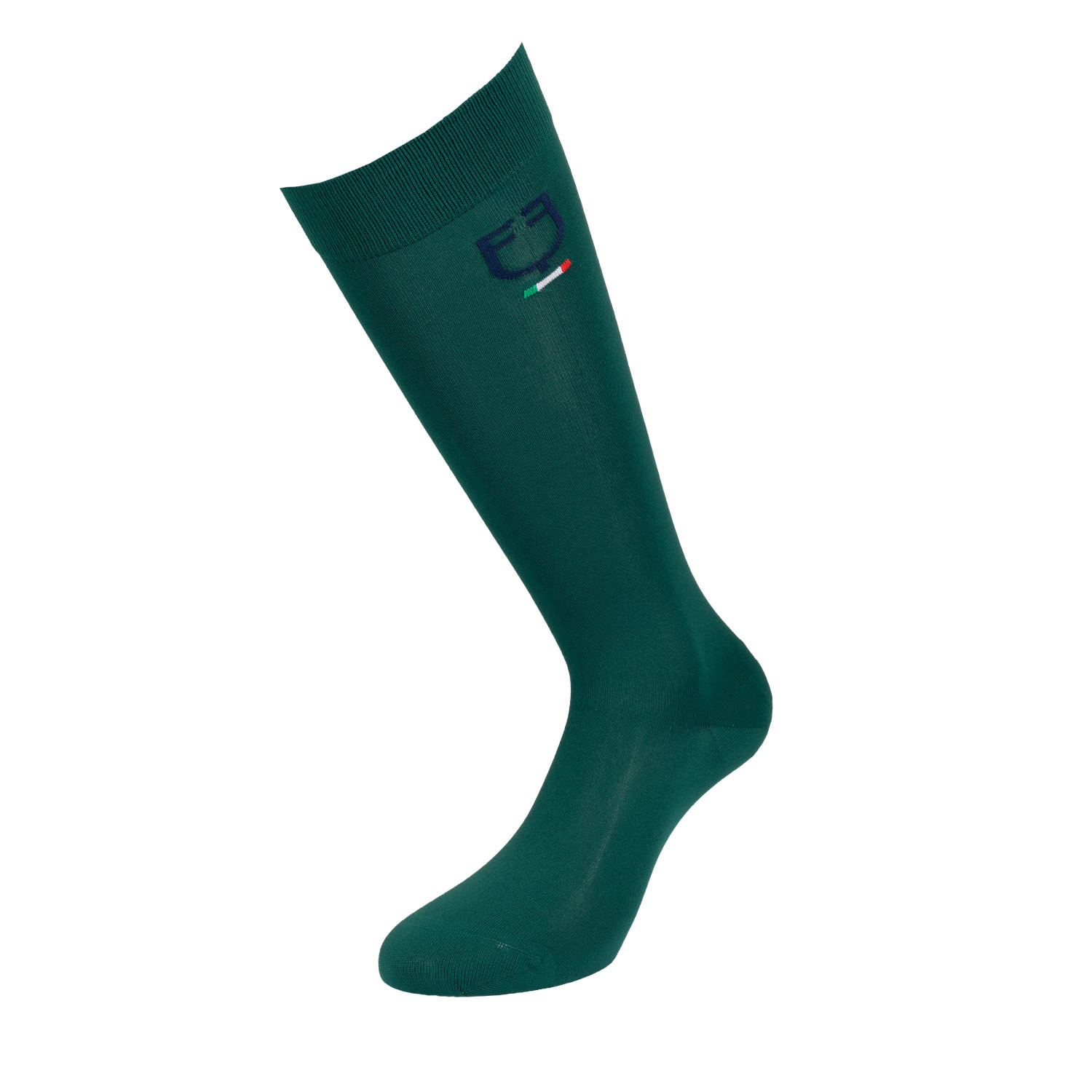 Technische Stretch-Socke mit italienischer Flagge