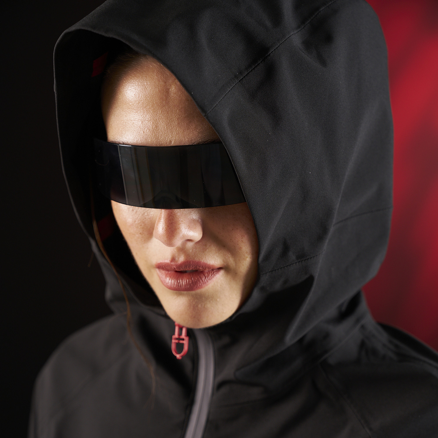 Ridertechnology Damen-Shelljacke wasserdicht lang