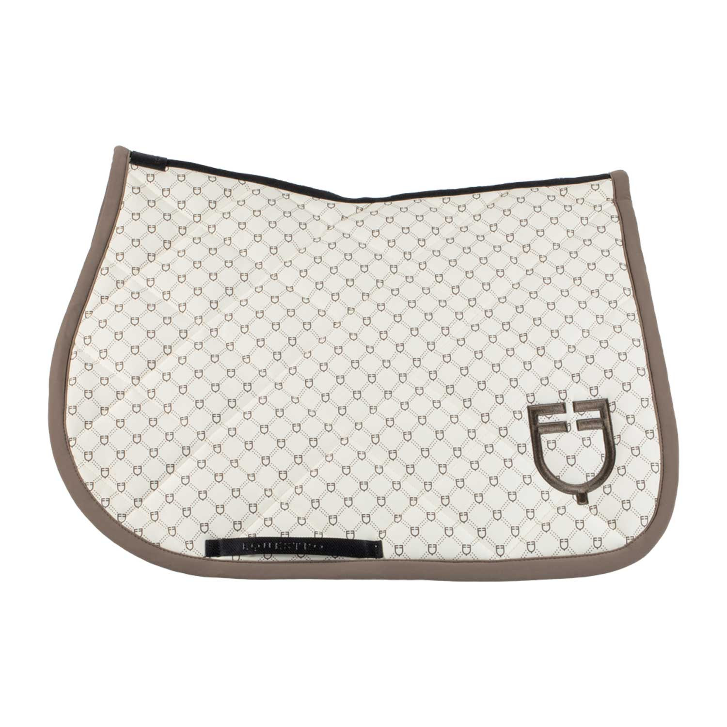 Springschabracke mit Monogramm-Print
