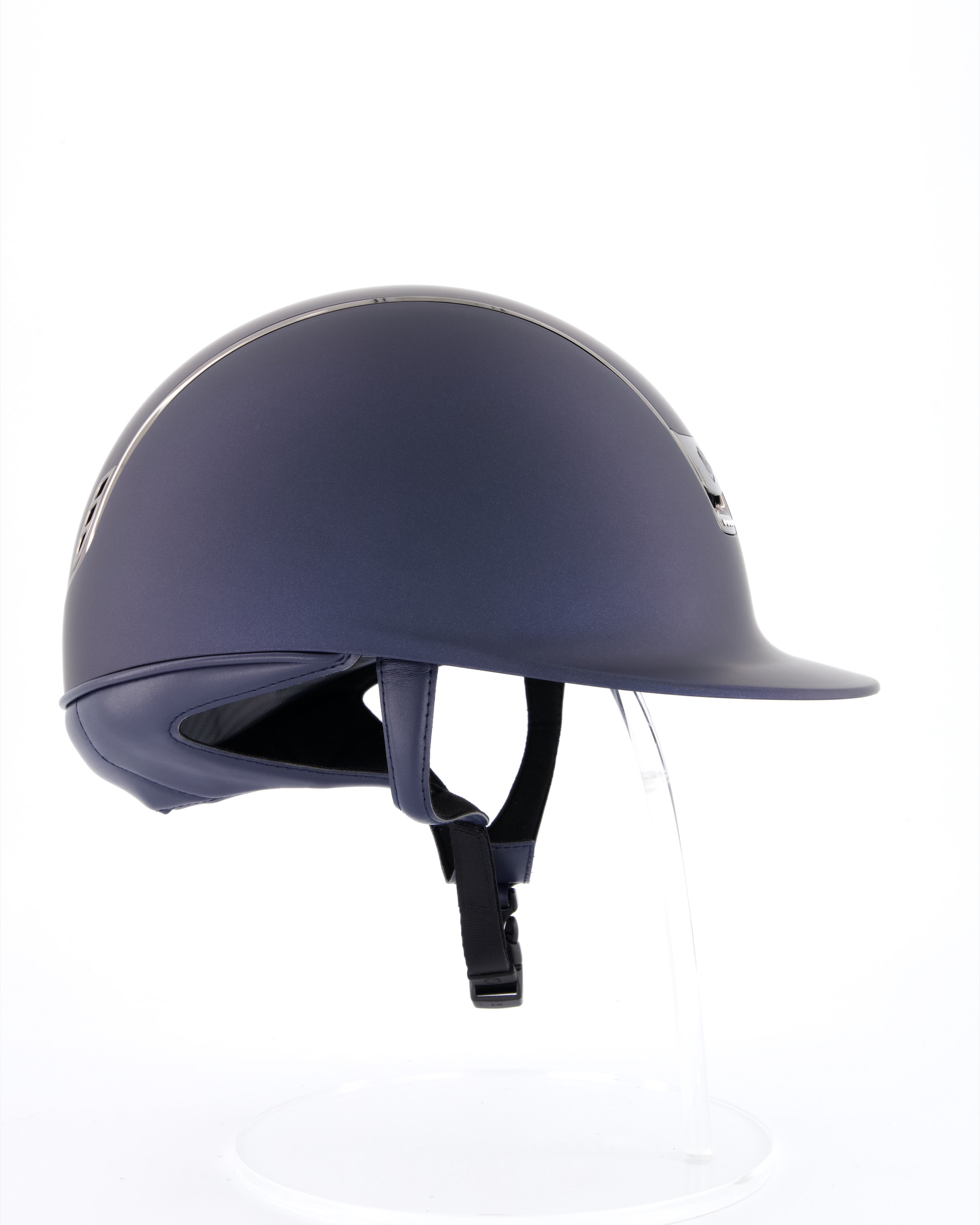 Reithelm 2.0 Shadowmatt Standard 5 Swarovski in blau