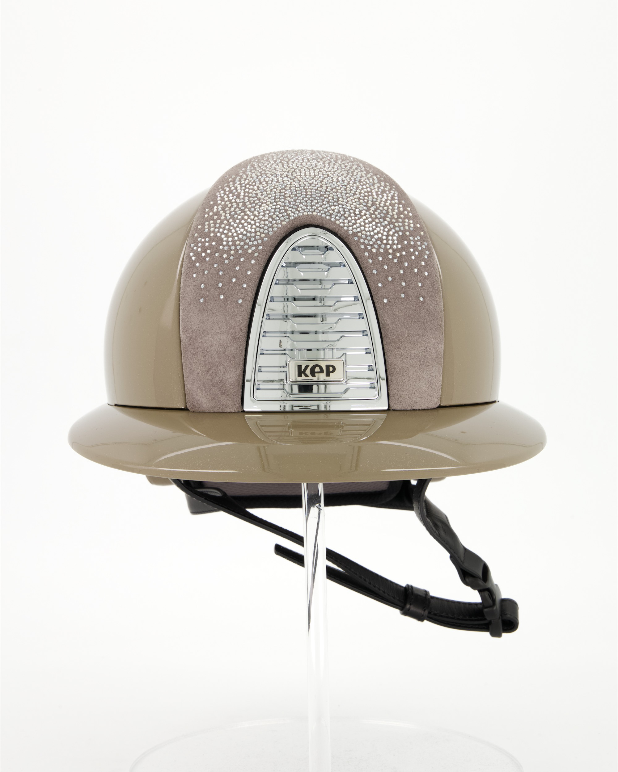 Reithelm Cromo 2.0 Diamond Suede Grey Polo in taupe