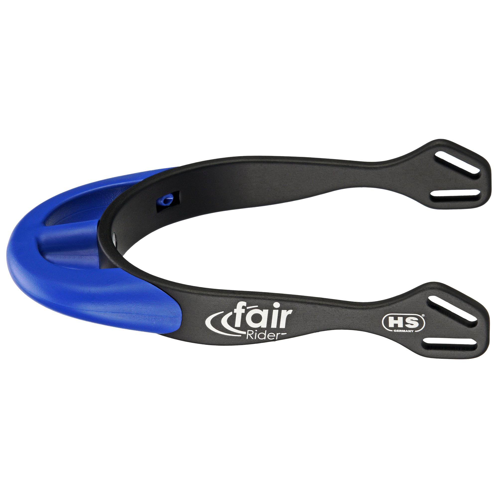 Spurs Fairrider aluminium, 25 mm, flat rounded