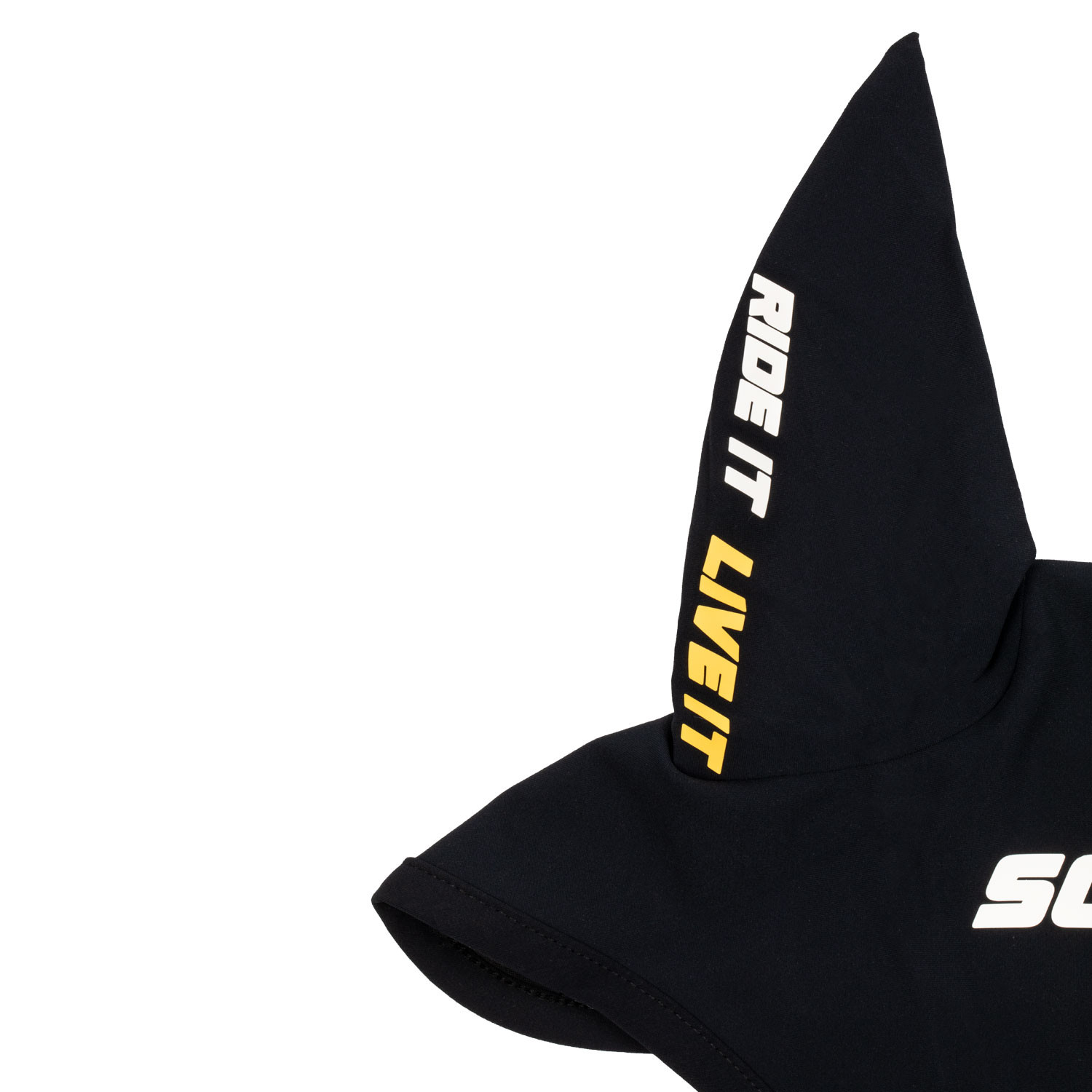 Fliegenhaube Scuderia aus technischem Gewebe mit Patch