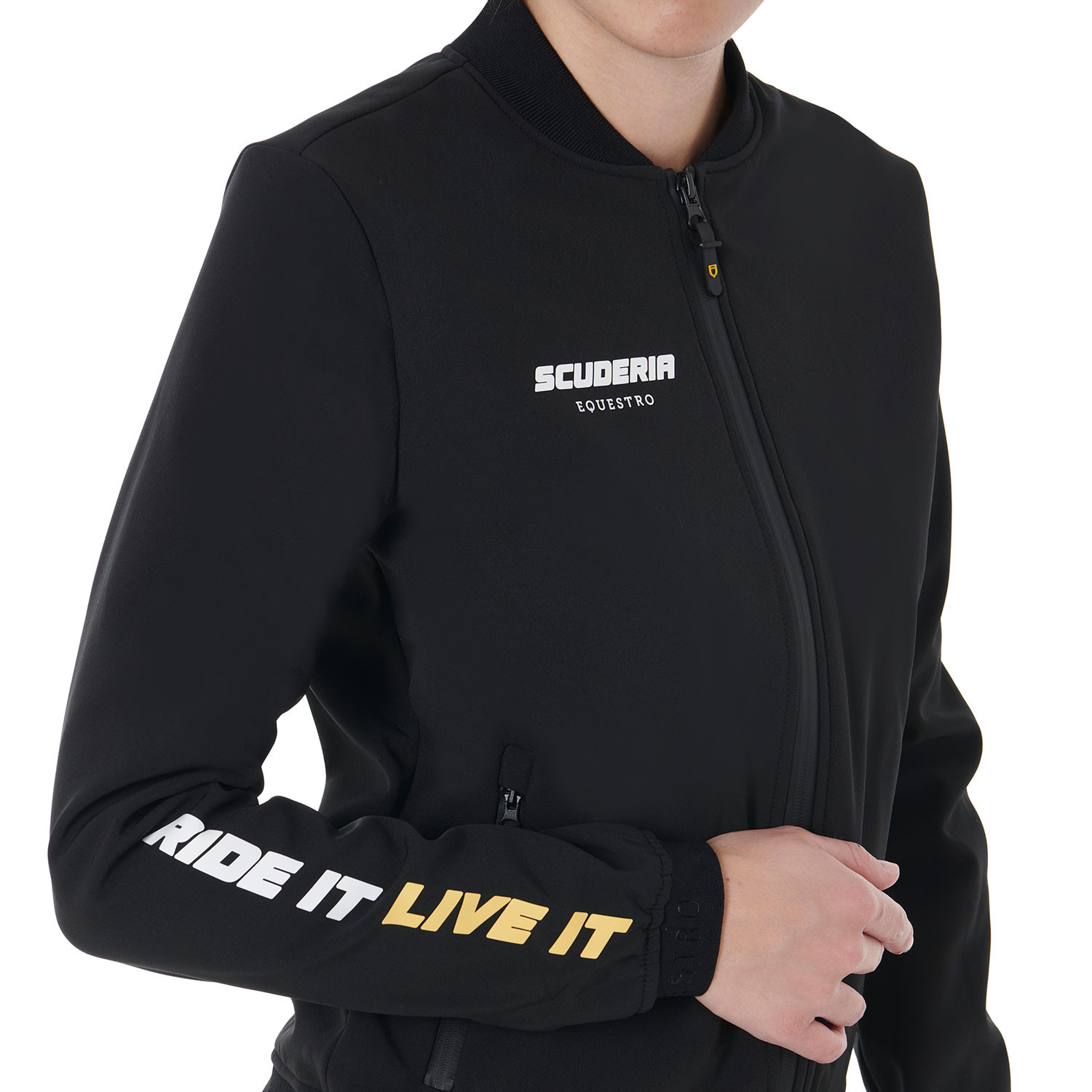 Scuderia Damen-Bomberjacke aus technischem Gewebe