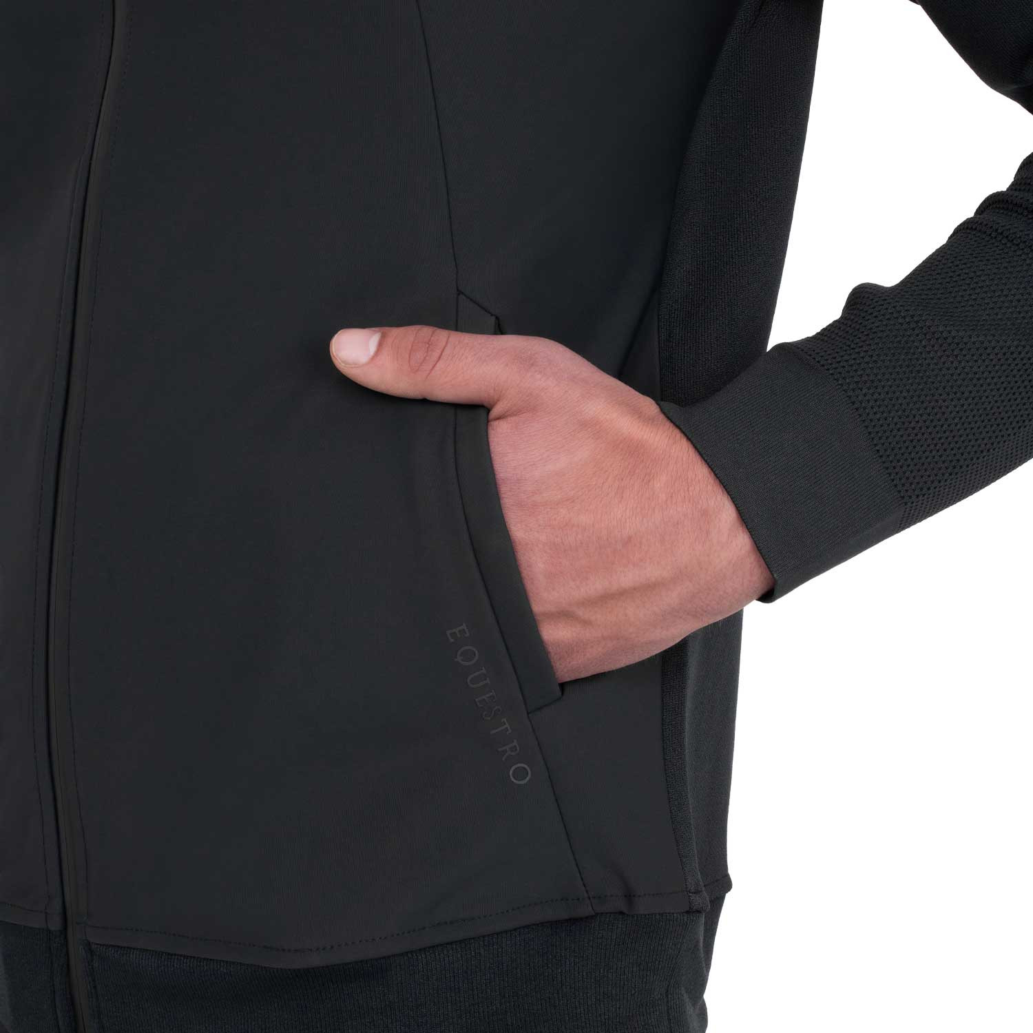 Technisches Kapuzensweatshirt für Herren mit Micro-Mesh-Einsätzen