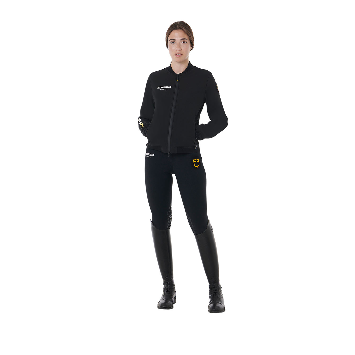 Scuderia Damen-Bomberjacke aus technischem Gewebe
