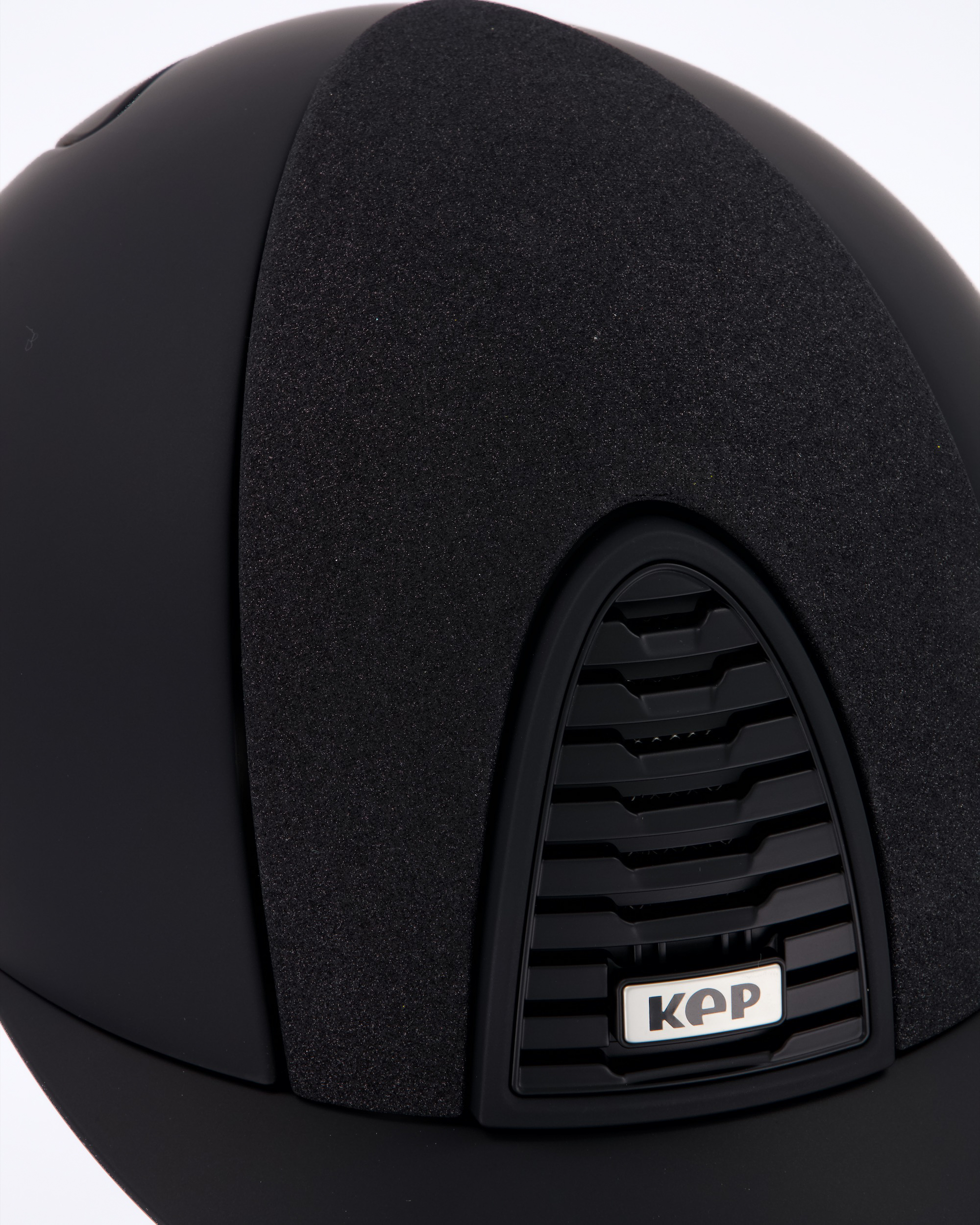 Riding helmet Cromo 2.0 Textile Star Black Grid in black